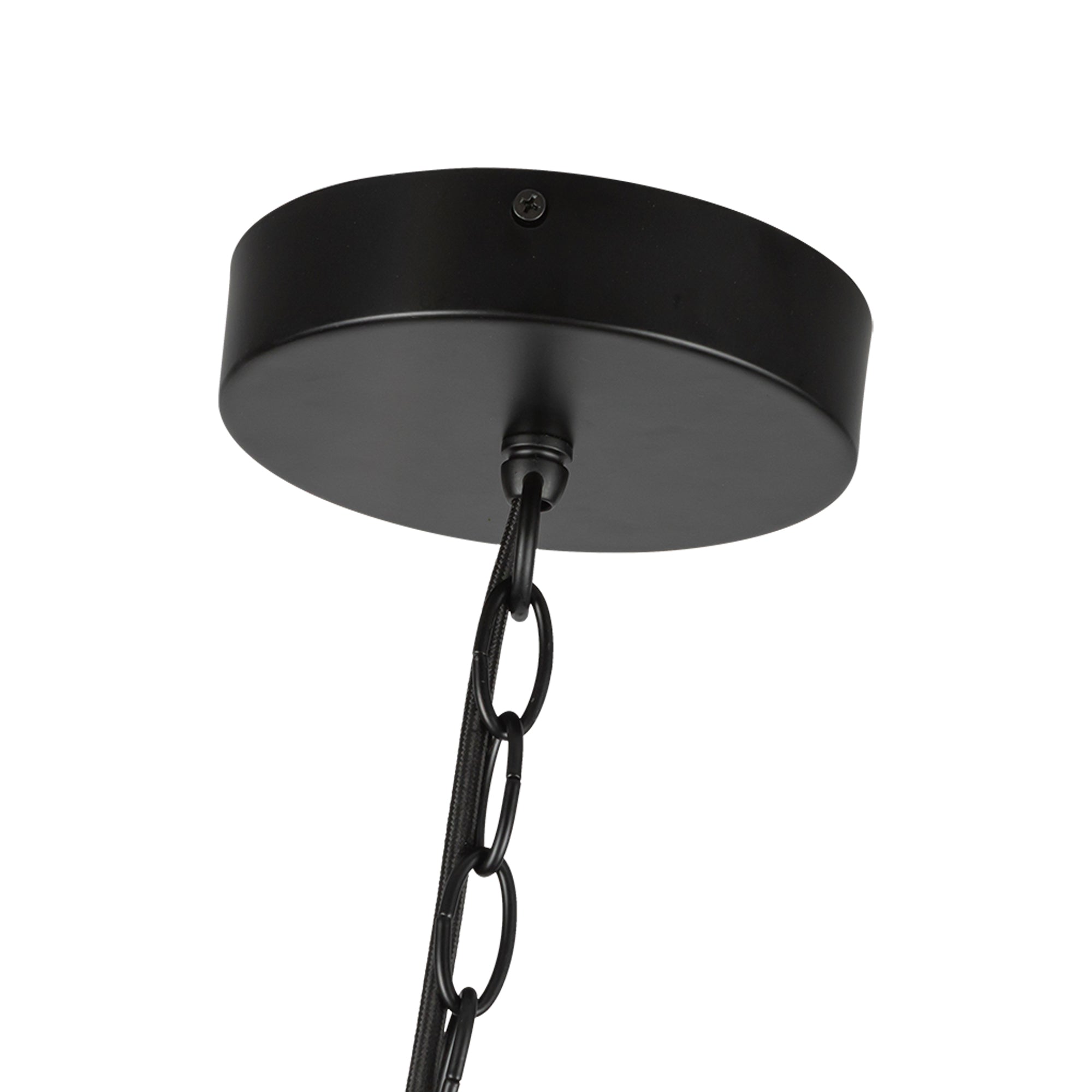 Cleo 16-in Steel Chandelier
