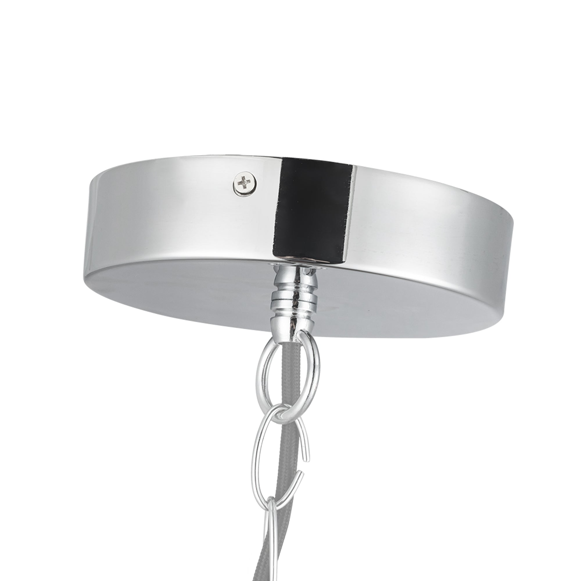 Cleo 16-in Steel Chandelier
