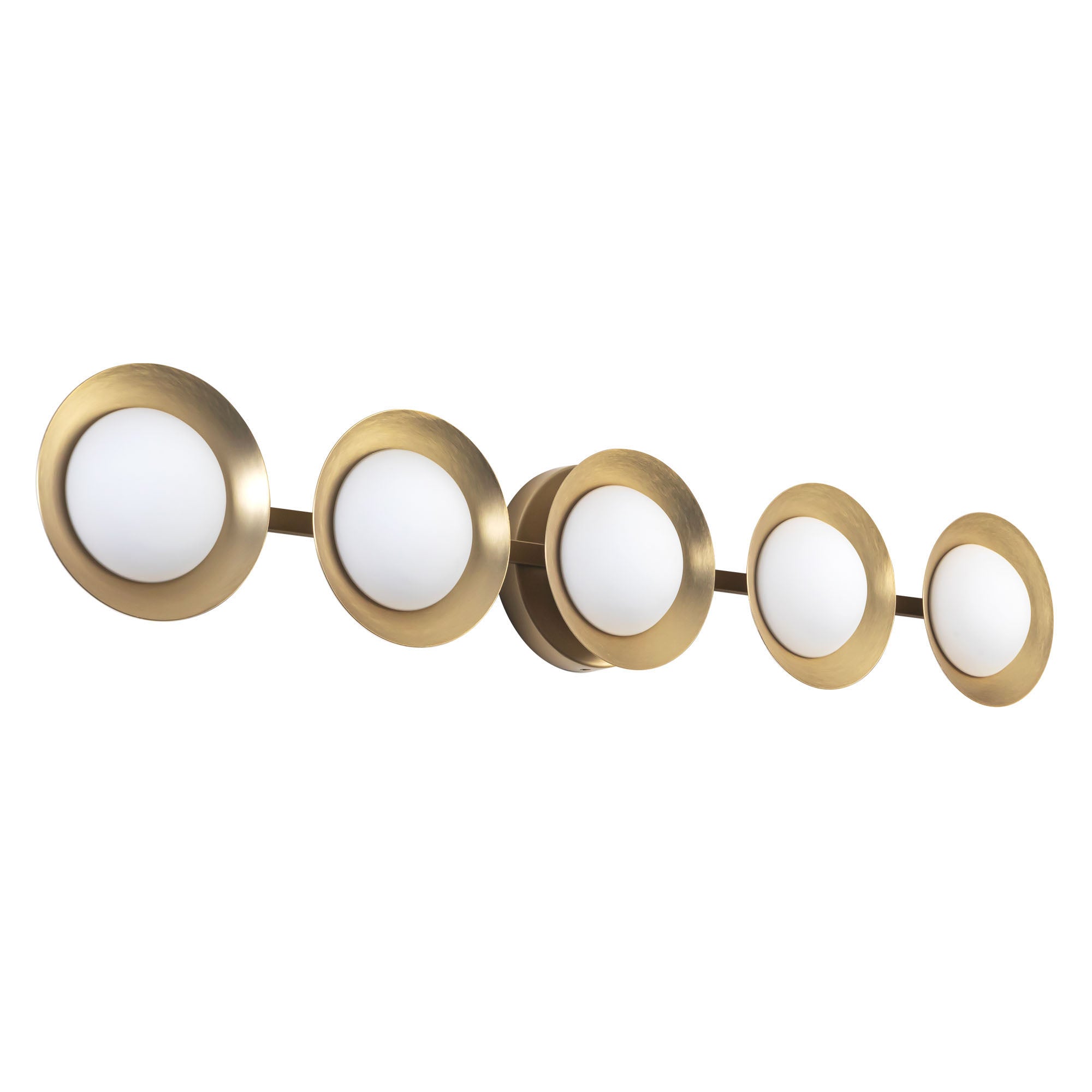 Cleo 36-in Steel Vanity Light