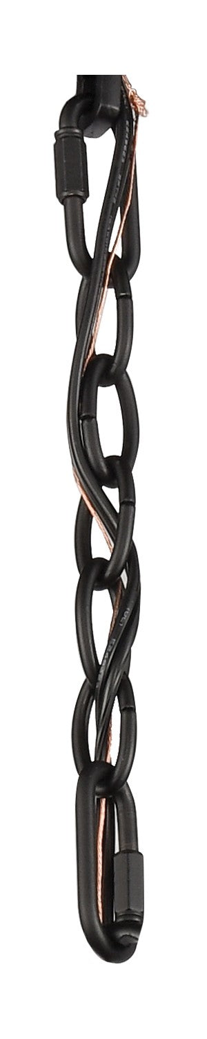 Saloon Chain Matte Black Brass Steel