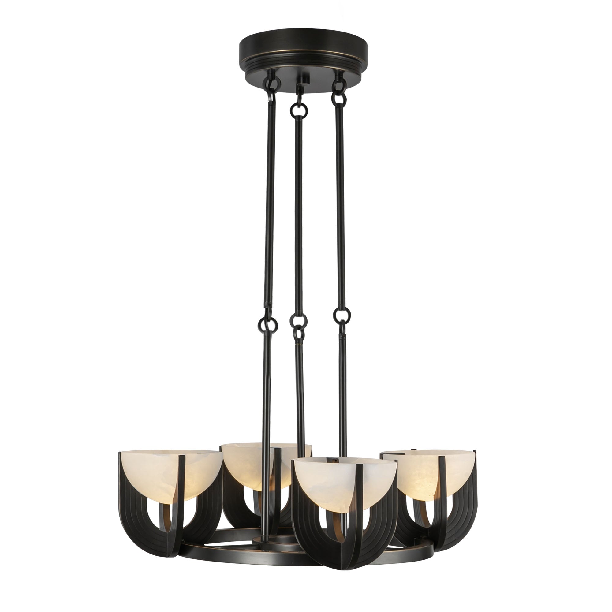 Colette 23-in Steel Chandelier