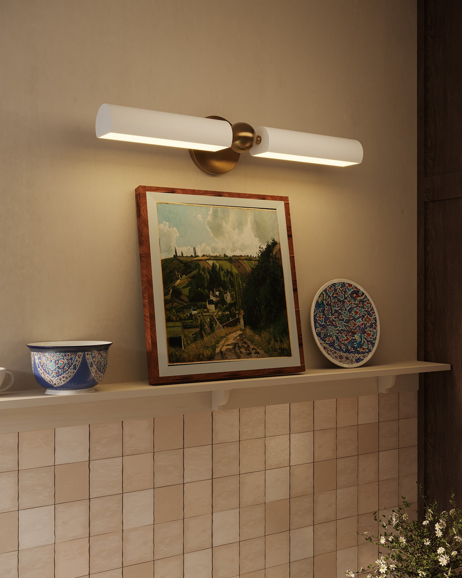 Cole 23-in Steel Picture Light