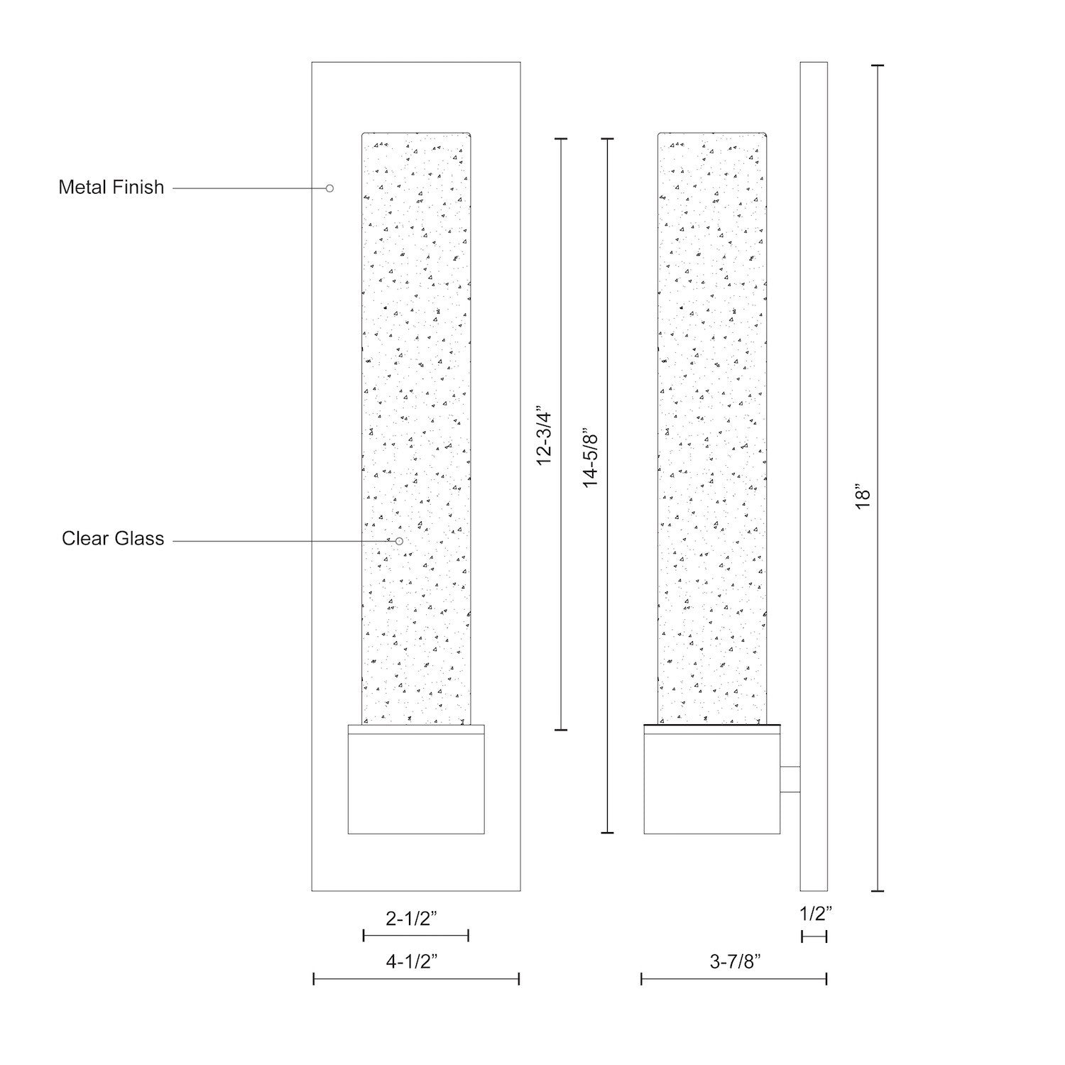Copenhagen 12-in Aluminum Outdoor Wall Sconce