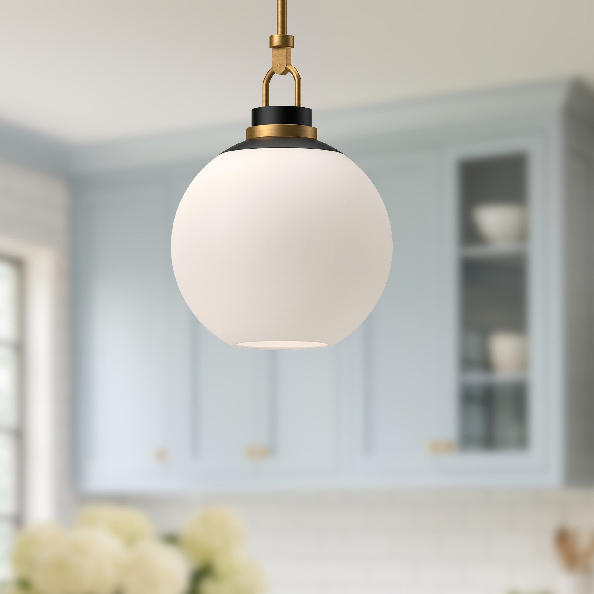 Copperfield 16-in Steel Pendant