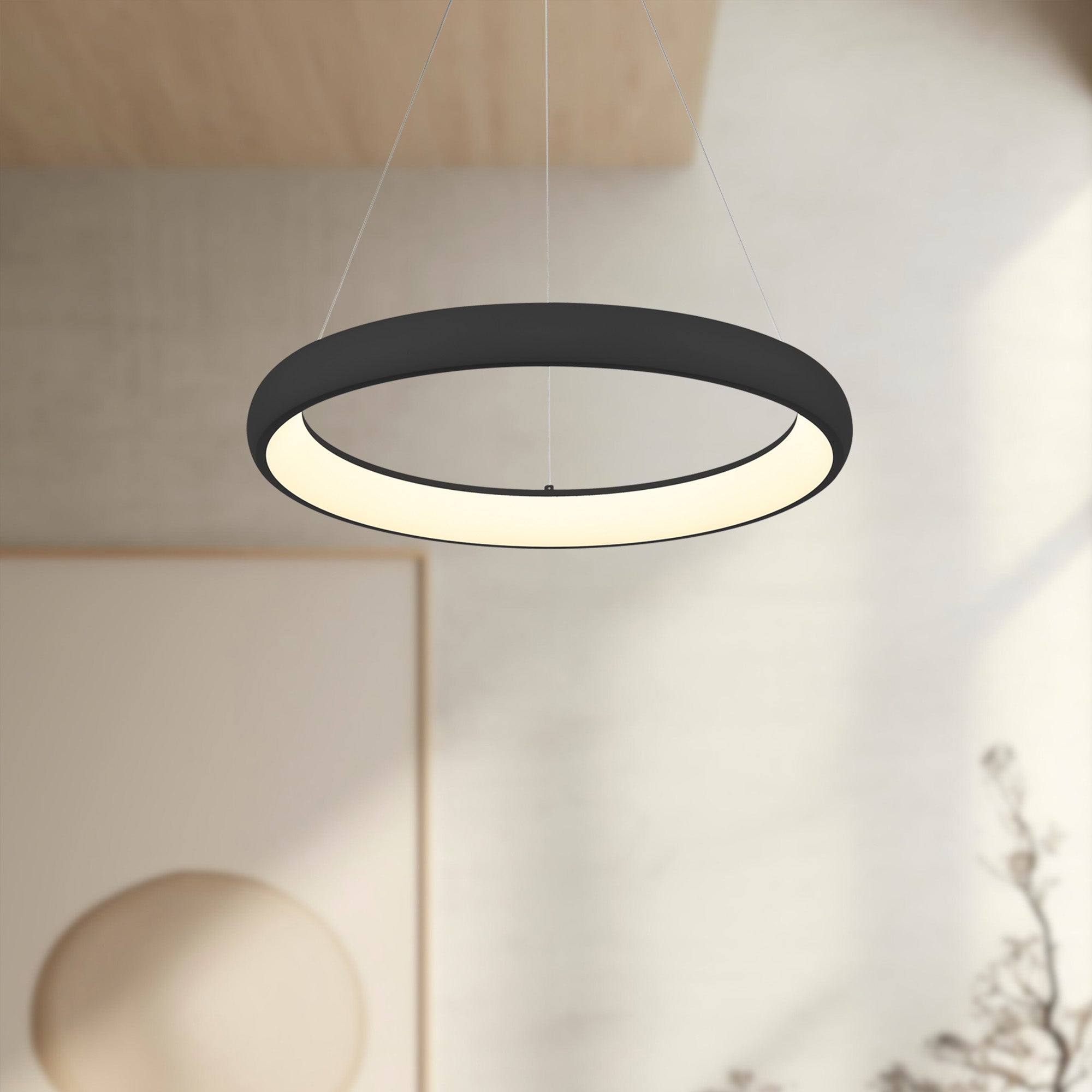 Cortana 24-in Aluminum Pendant
