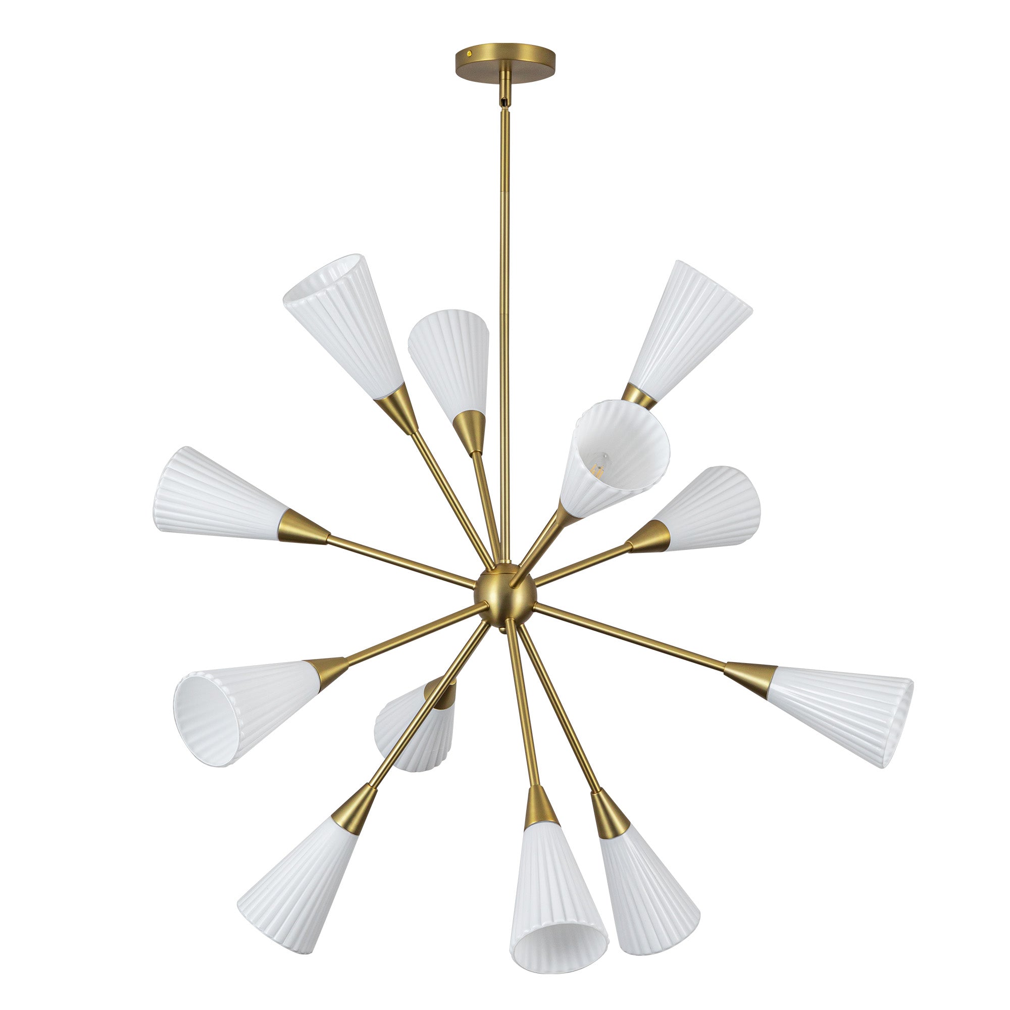 Cosmo 39-in Steel Chandelier