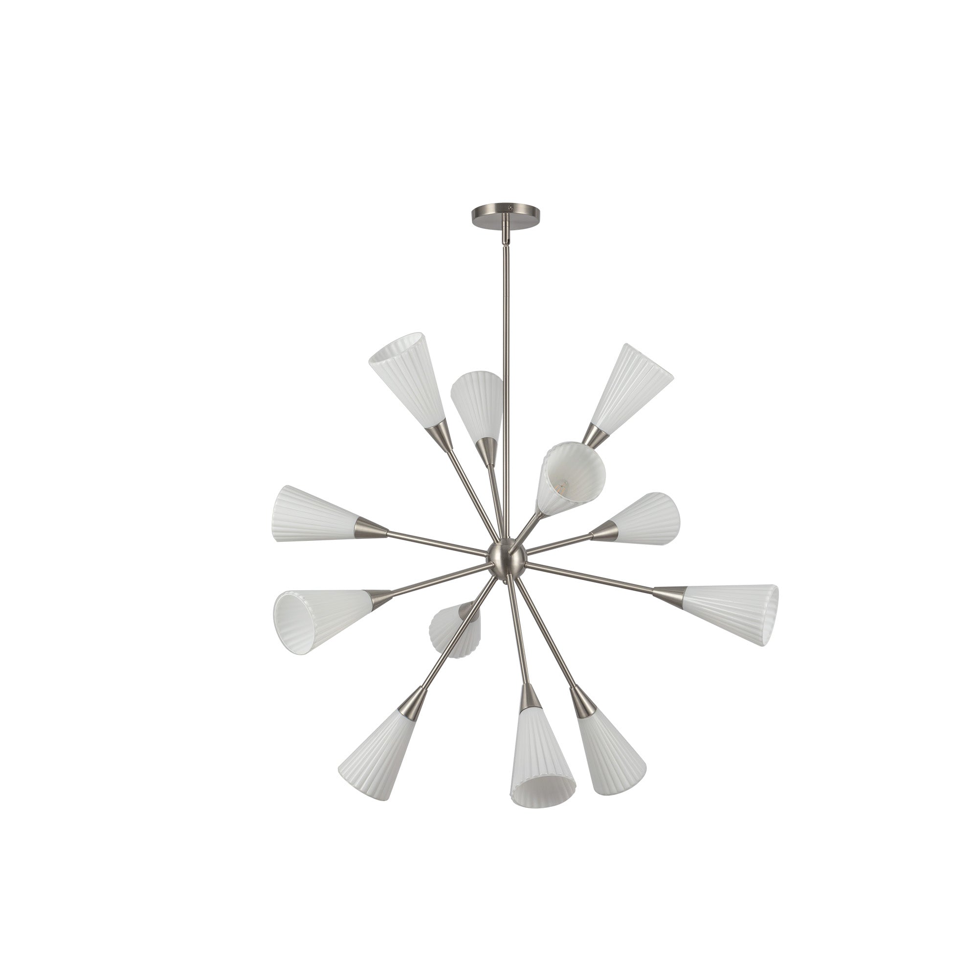 Cosmo 39-in Steel Chandelier