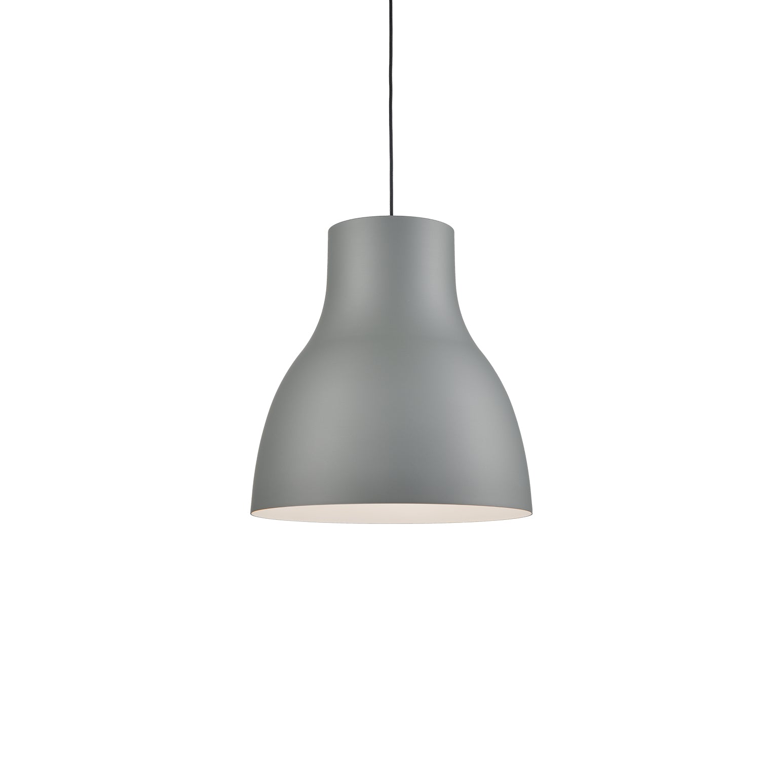 Cradle 24-in Spun Aluminum Bowl Pendant