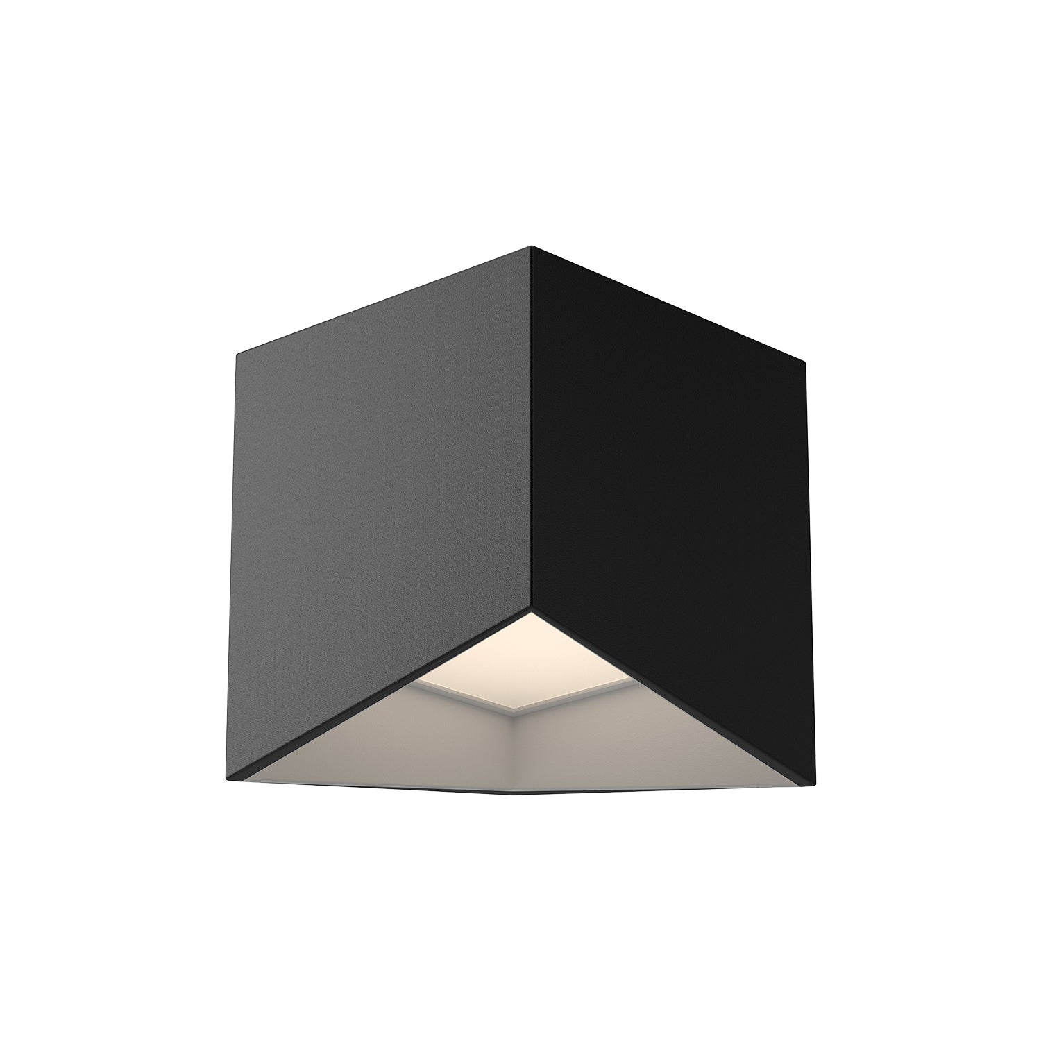 Cubix 5-in Steel Flush Mount