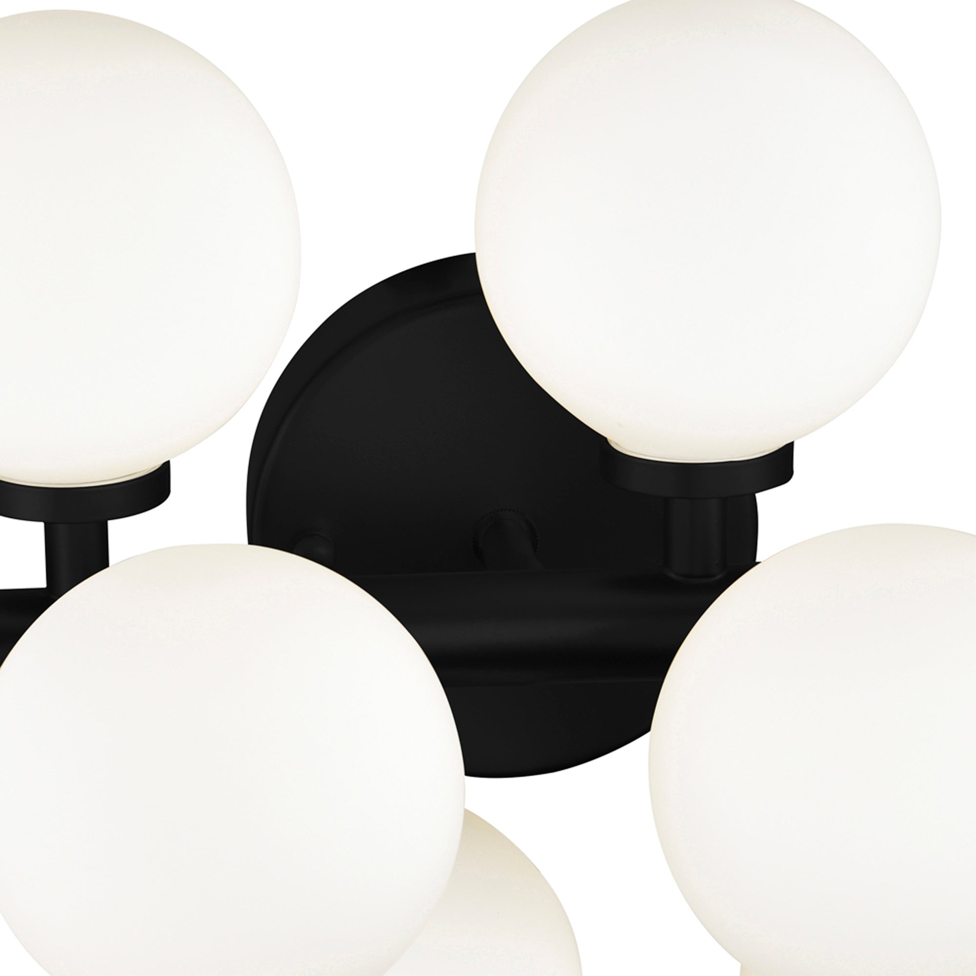 Arya Vanity Lights 17 Frosted Glass Globes