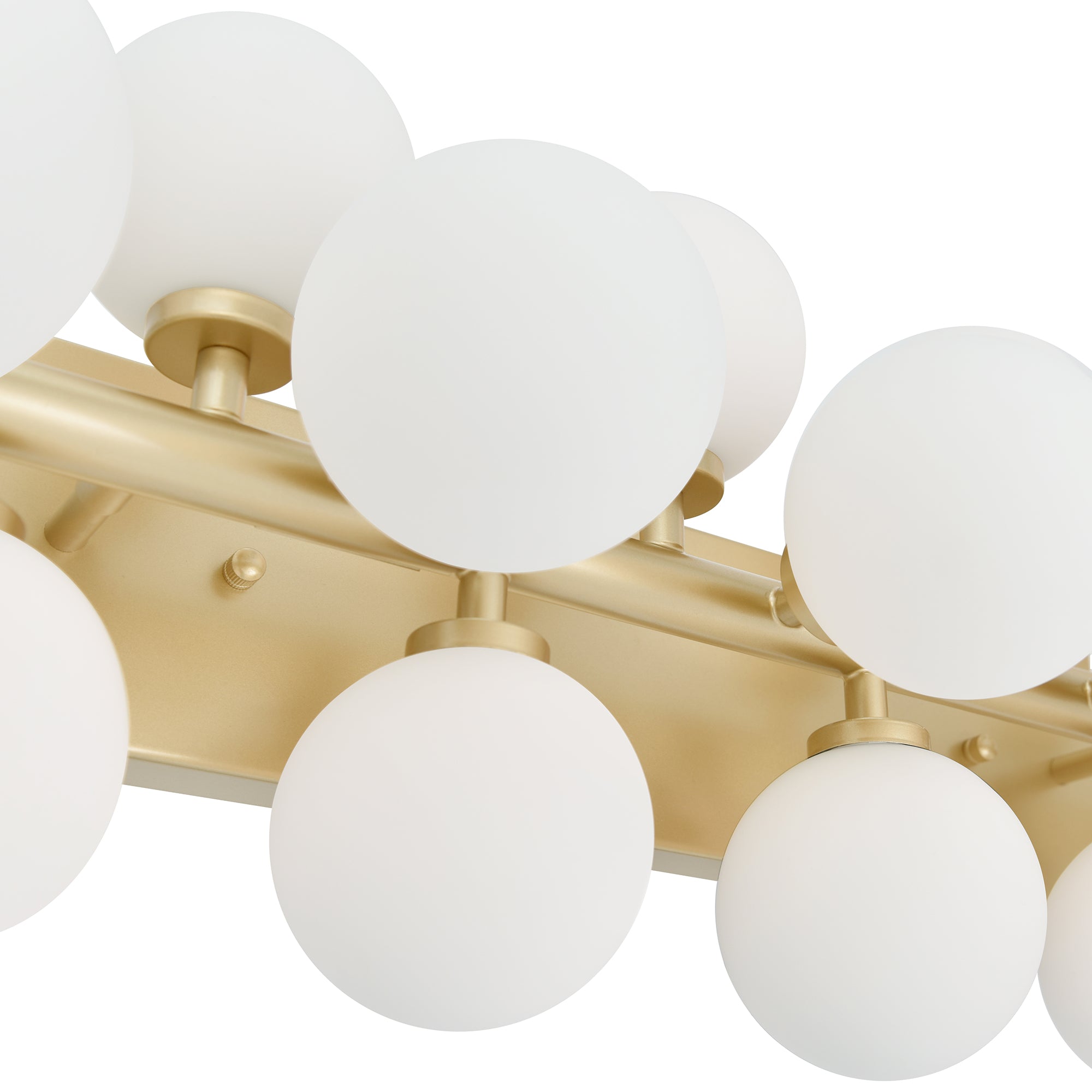 Arya Vanity Lights 17 Satin Gold
