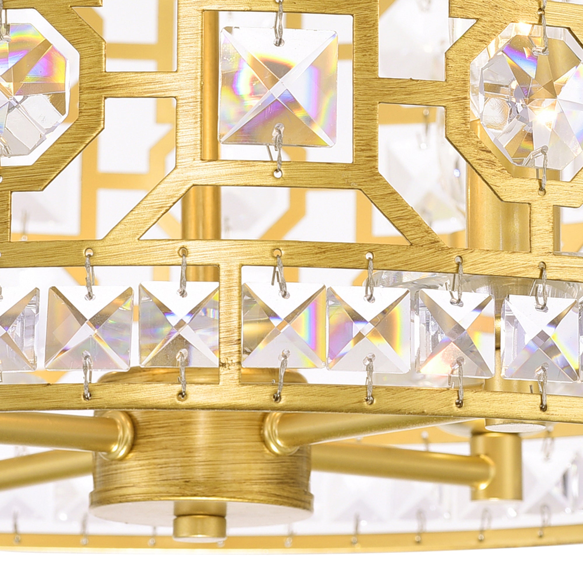 Belinda 4 Light Champagne Chandelier