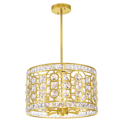 Belinda 4 Light Champagne Chandelier