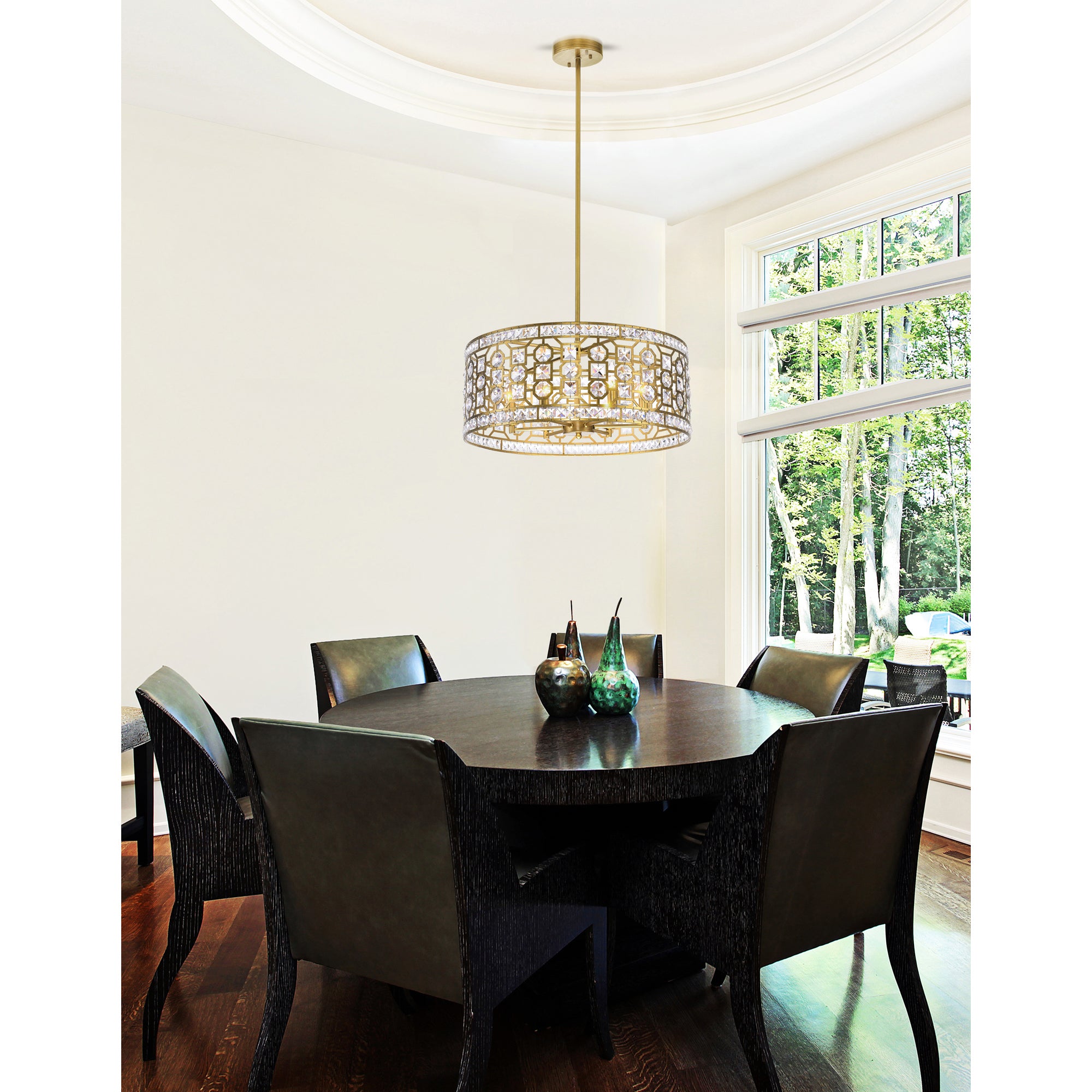 Belinda 6 Light Champagne Chandelier