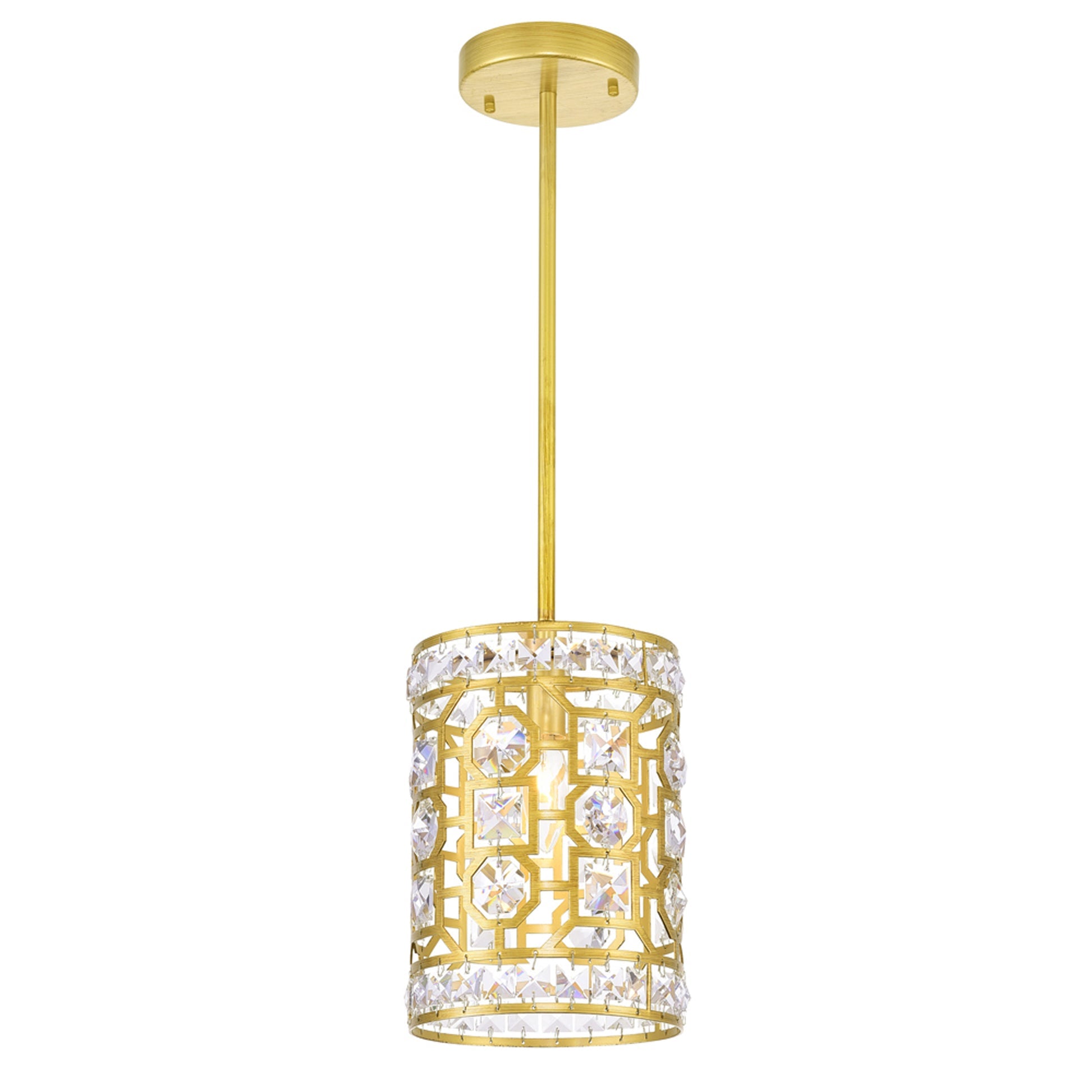 Belinda 1 Light Champagne Pendant