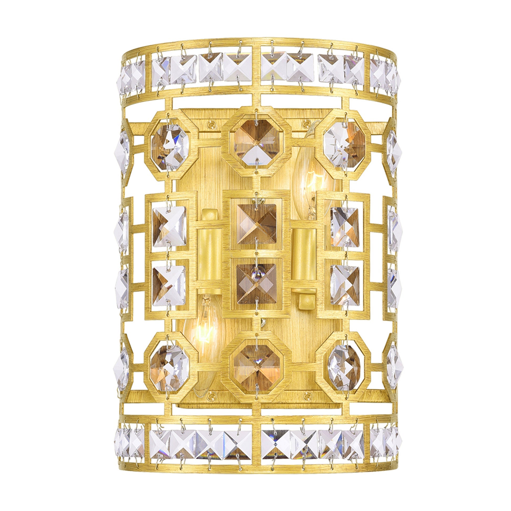Belinda 2 Light Champagne Wall Sconce