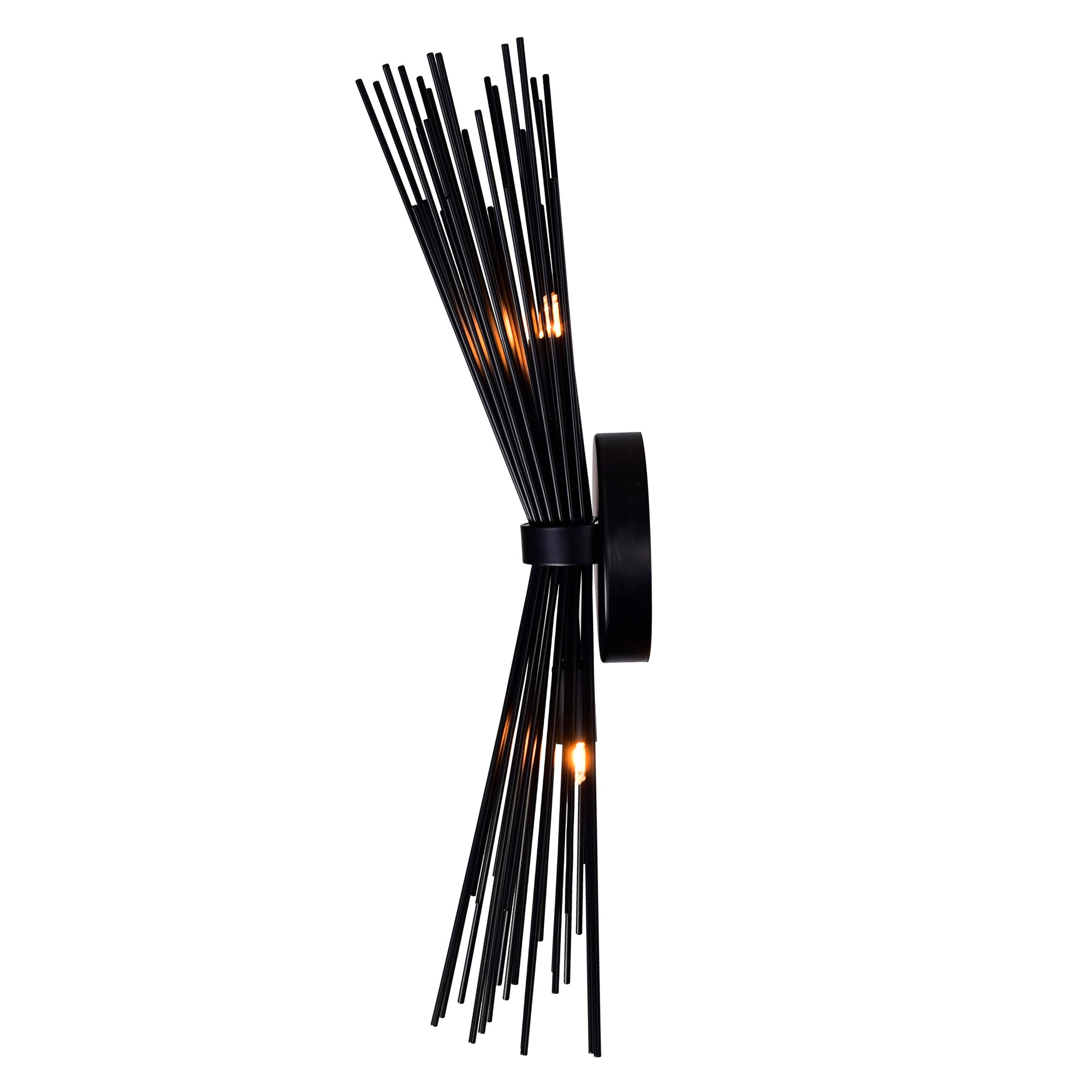 Savannah Wall Lights Black 2 Lights