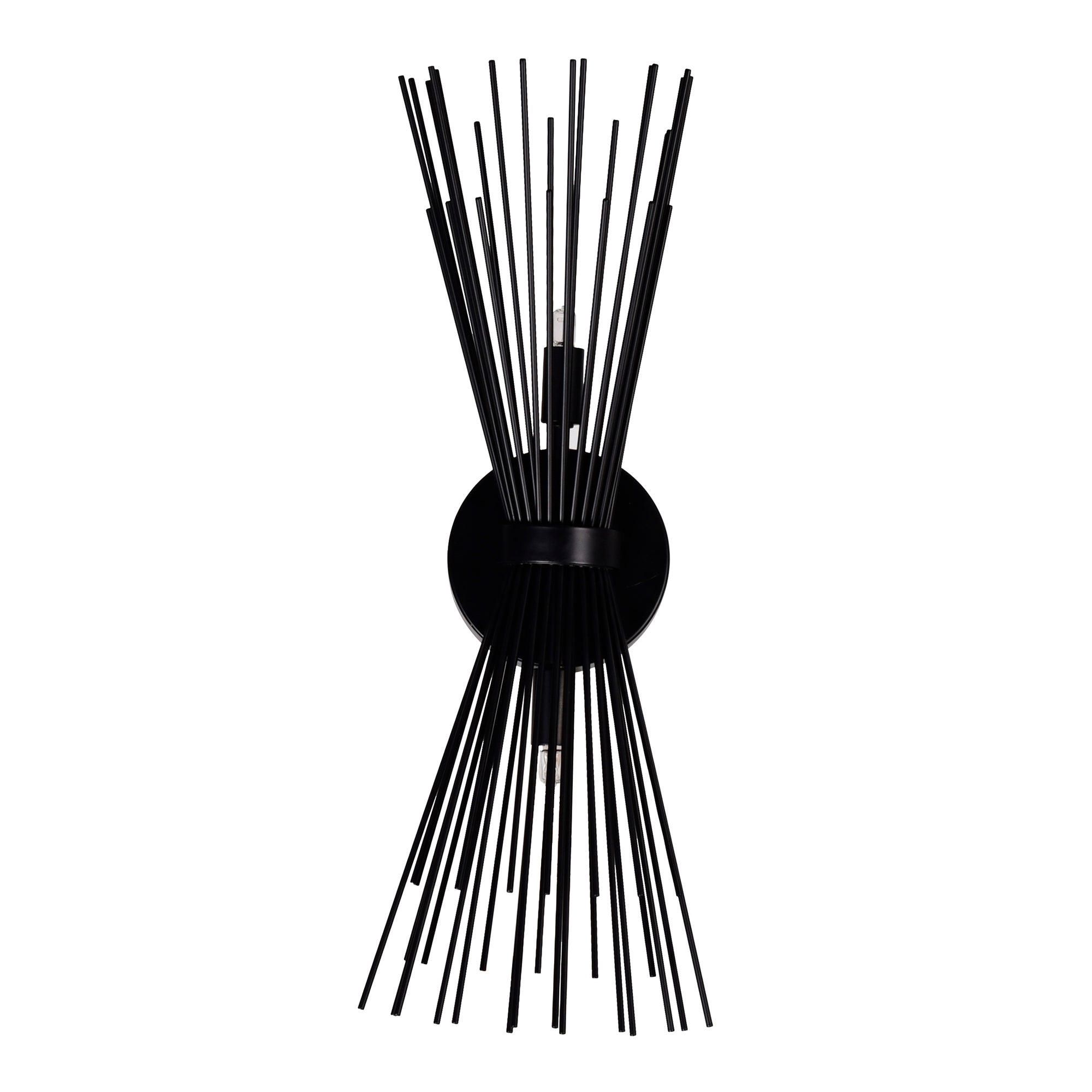 Savannah Wall Lights Black 2 Lights