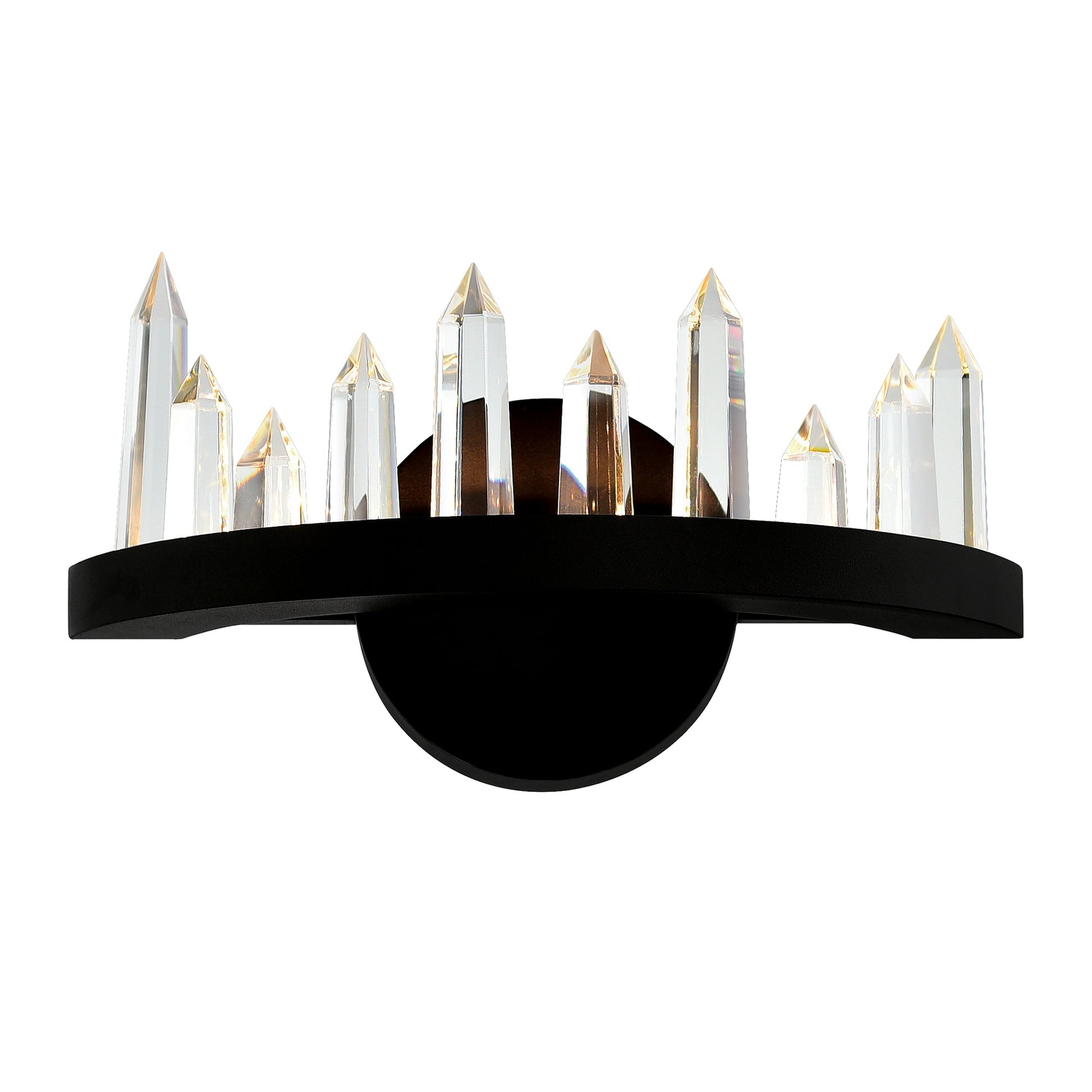 Juliette Integrated LED Black Wall Sconce