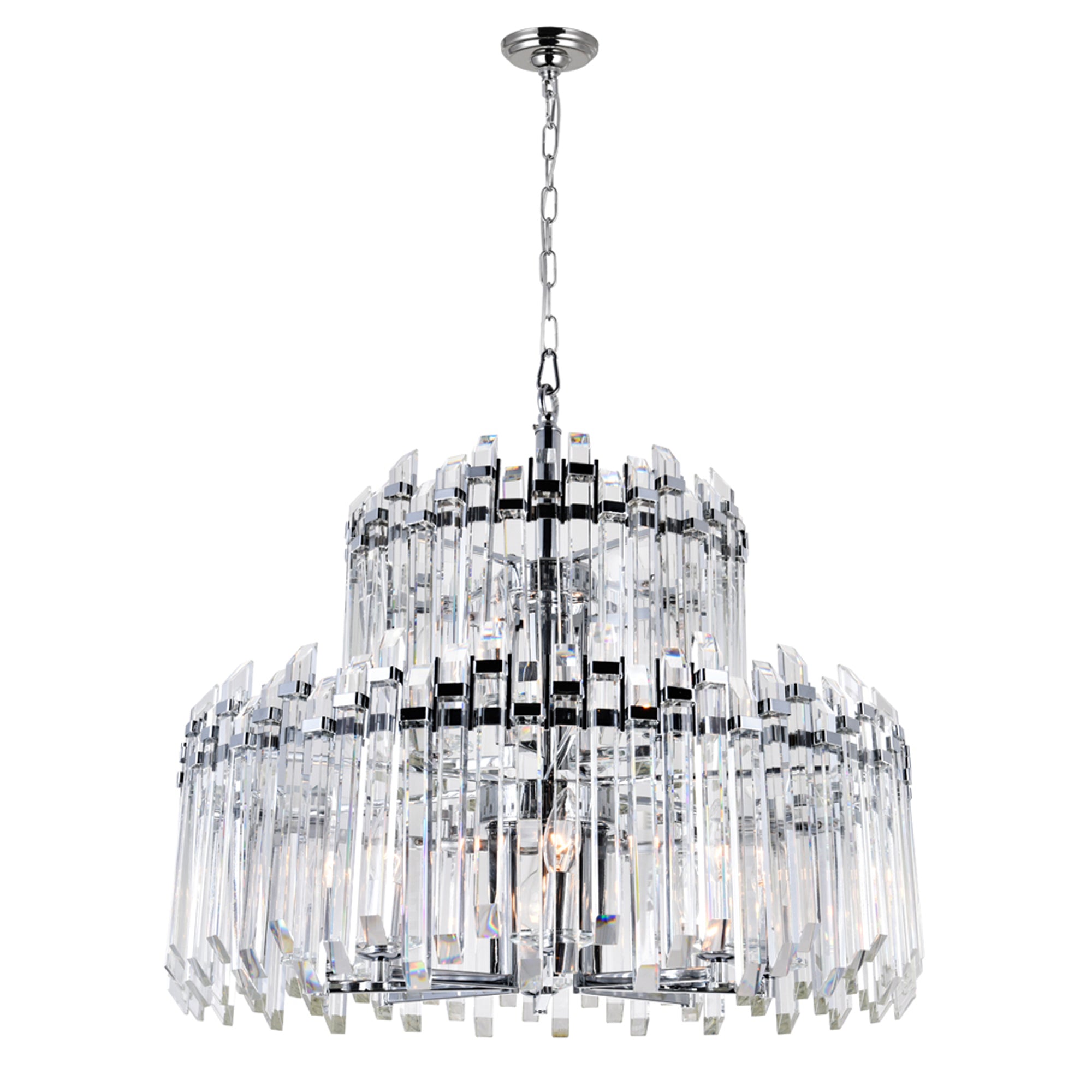 Henrietta 12 Light Chrome Chandelier