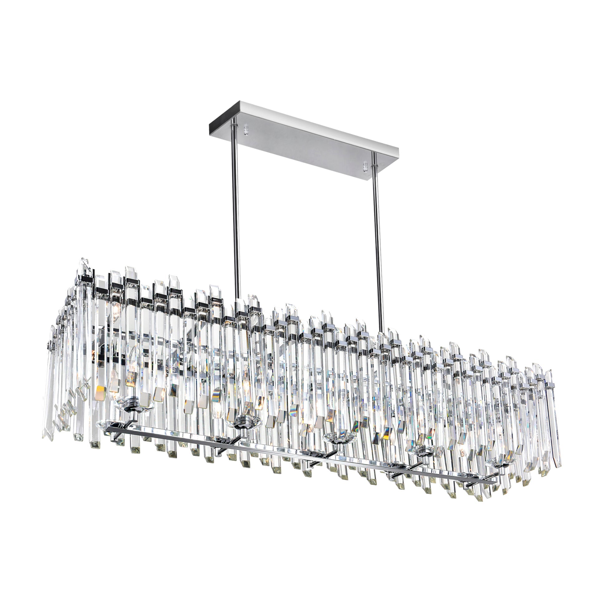 Henrietta 10 Light Chrome Chandelier