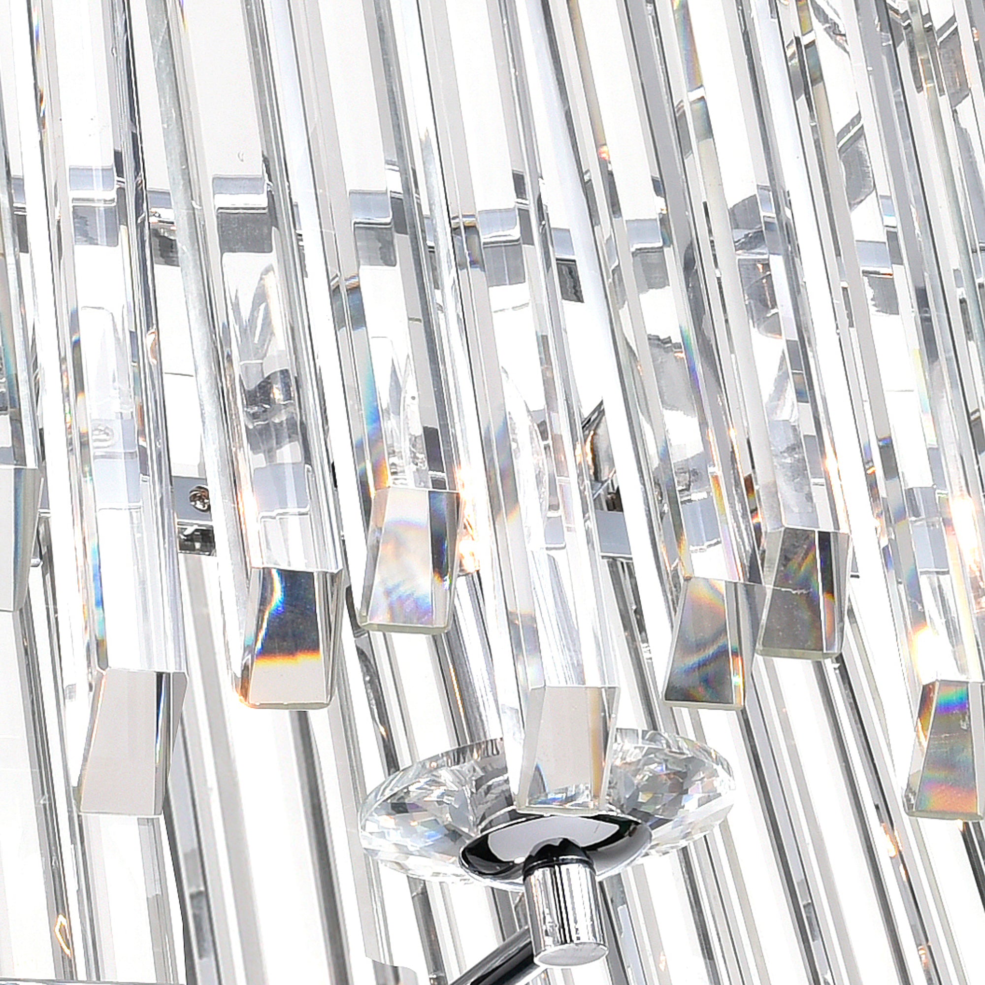 Henrietta 1 Light Chrome Wall Sconce