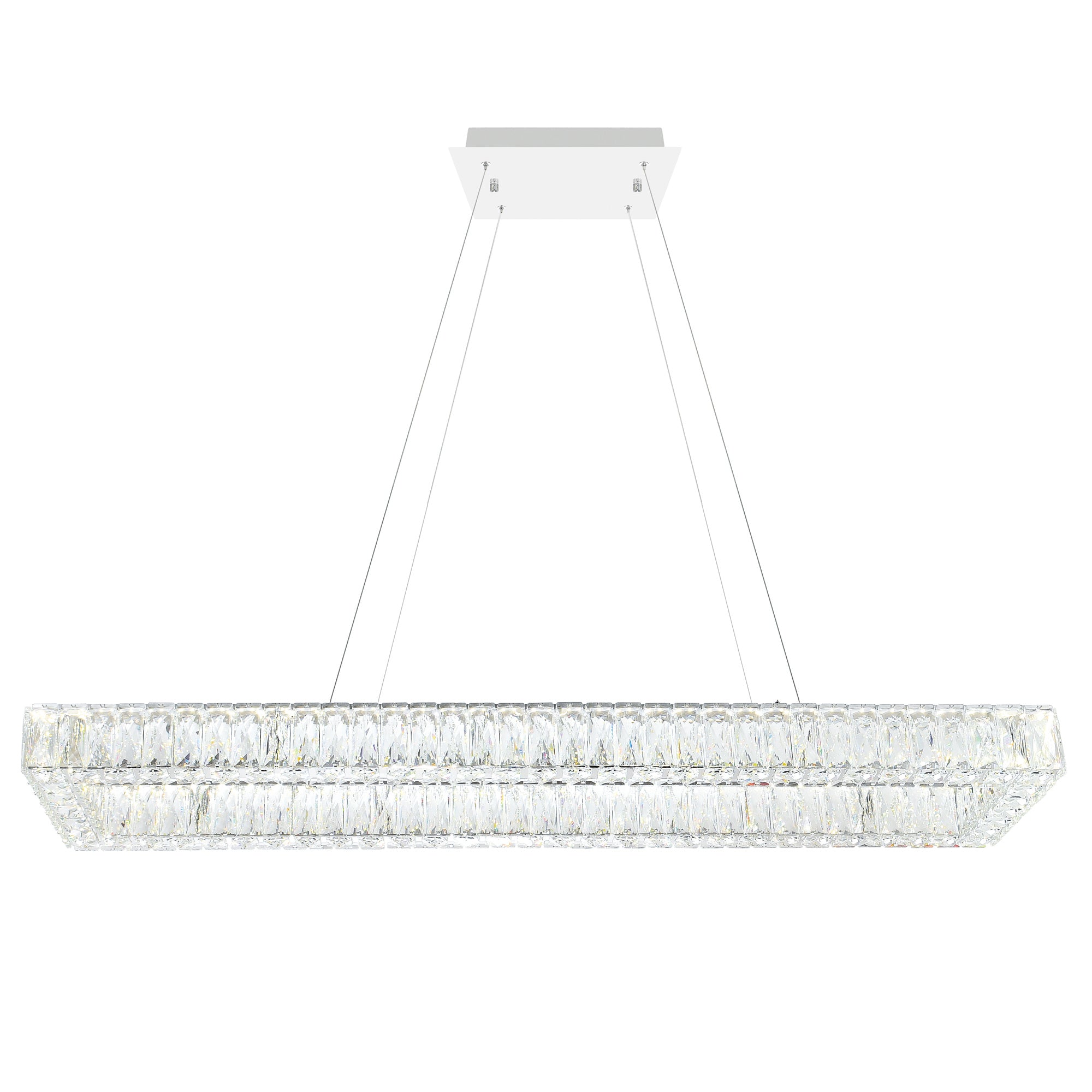 Felicity Chandeliers LED 52in Chrome