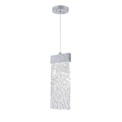 Carolina Integrated LED 5 Inch Pewter Pendant Light