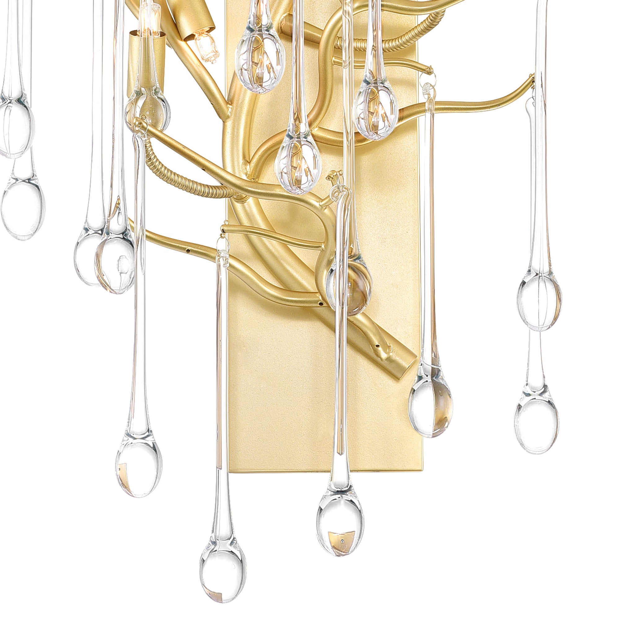Andes Pendants 36 Light Satin Gold LED
