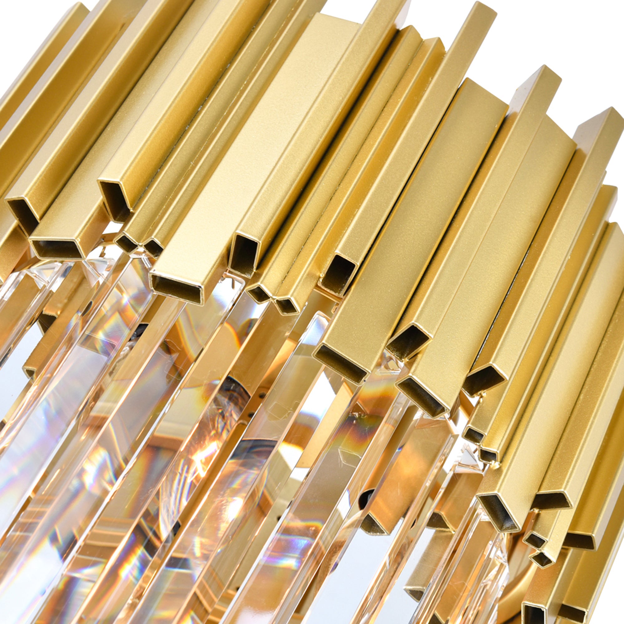 Deco Pendants 4 Light Medallion Gold