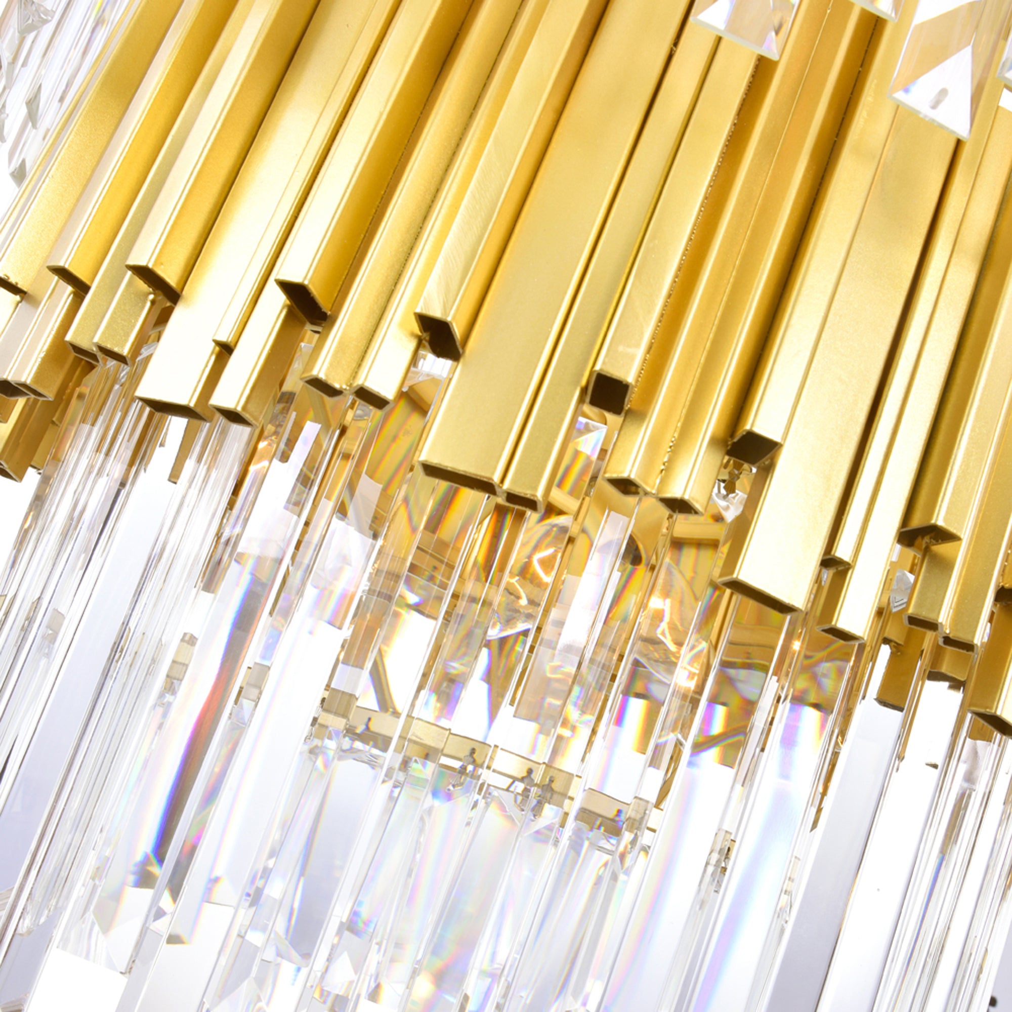 Deco Chandeliers Medallion Gold 12 Lights