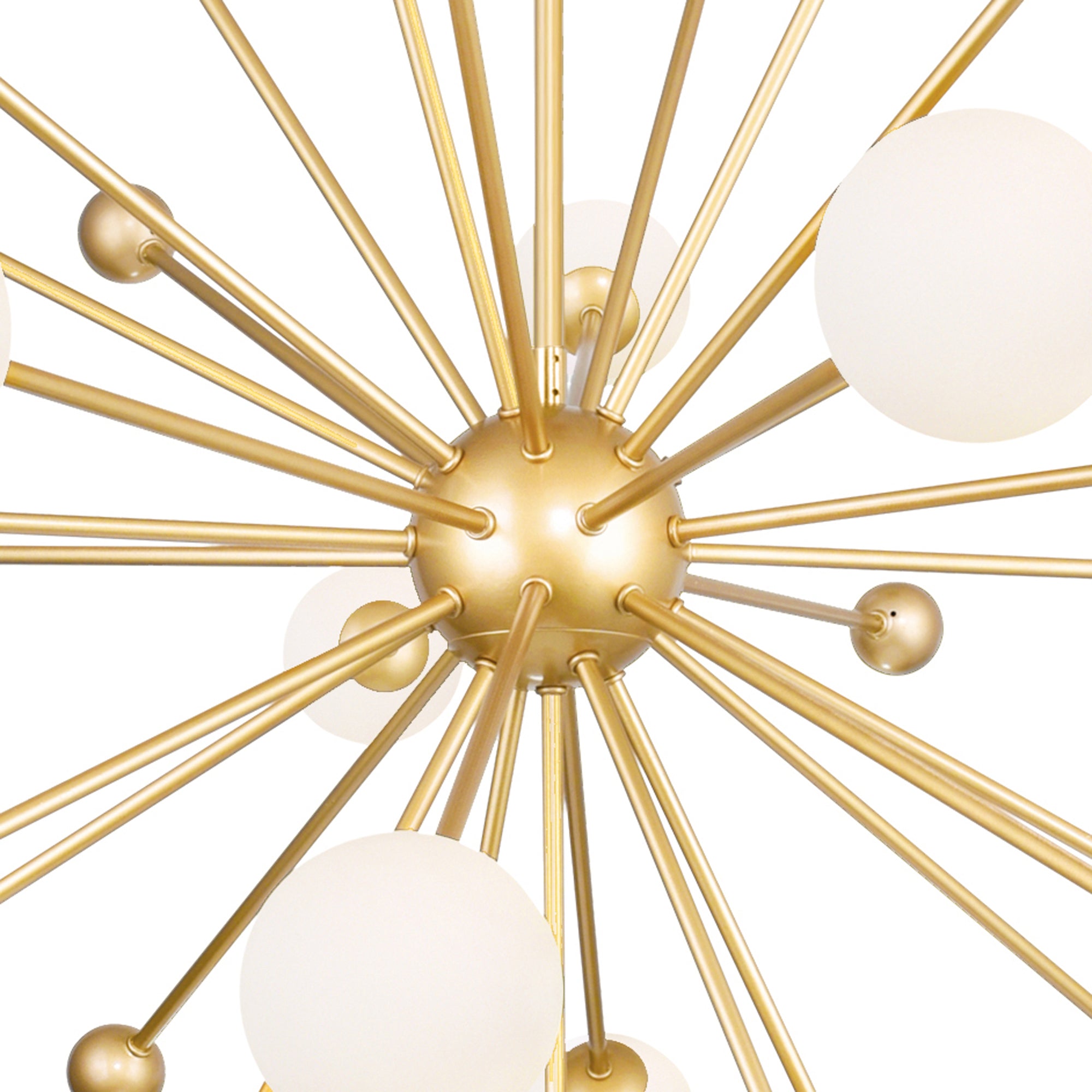 Element Chandeliers 17 Light Sun Gold Finish