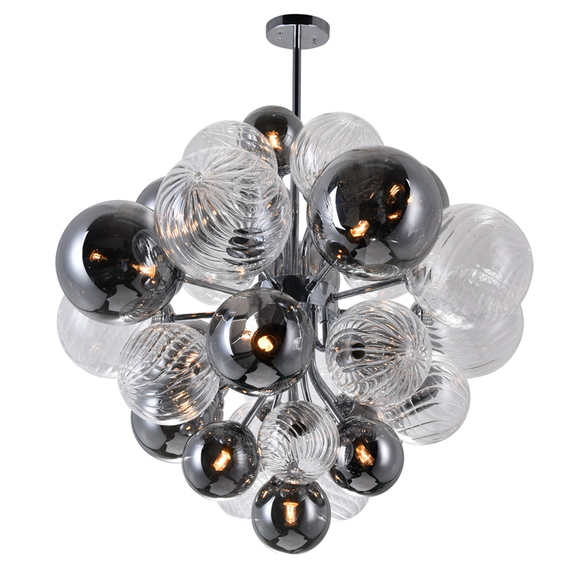 Pallocino Chandeliers 15 Light Chrome Finish