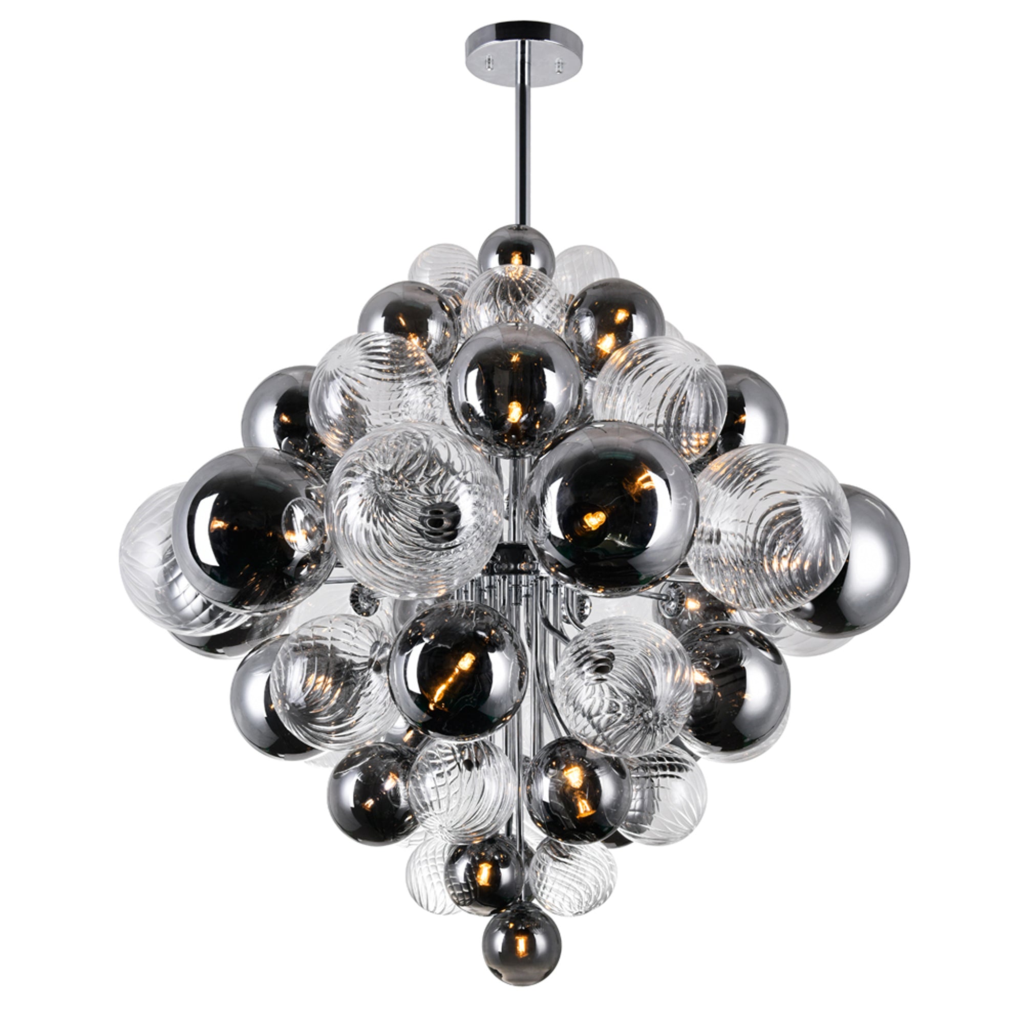 Pallocino Chandeliers 27 Light Chrome