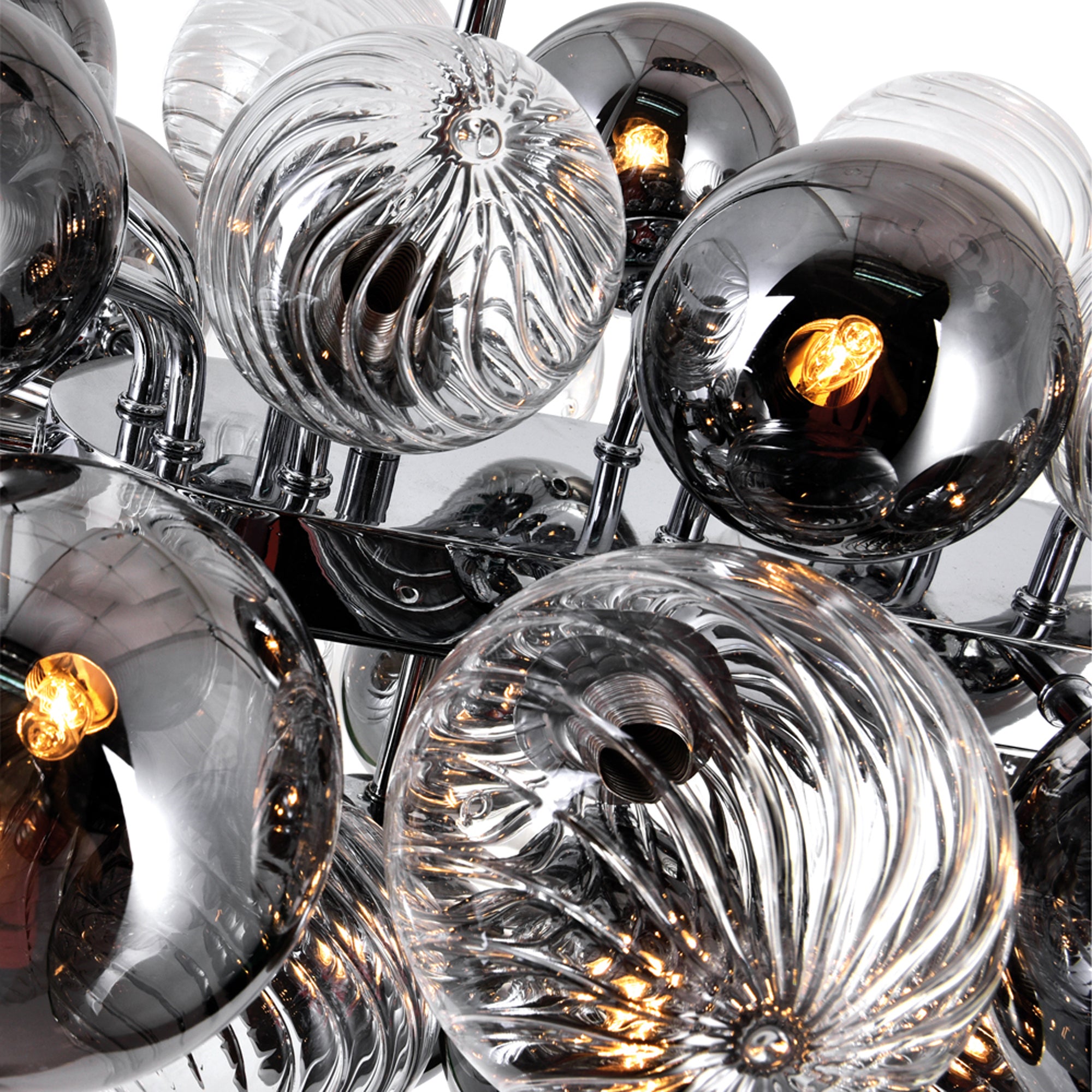 Pallocino Chandeliers 27 Light Chrome Finish