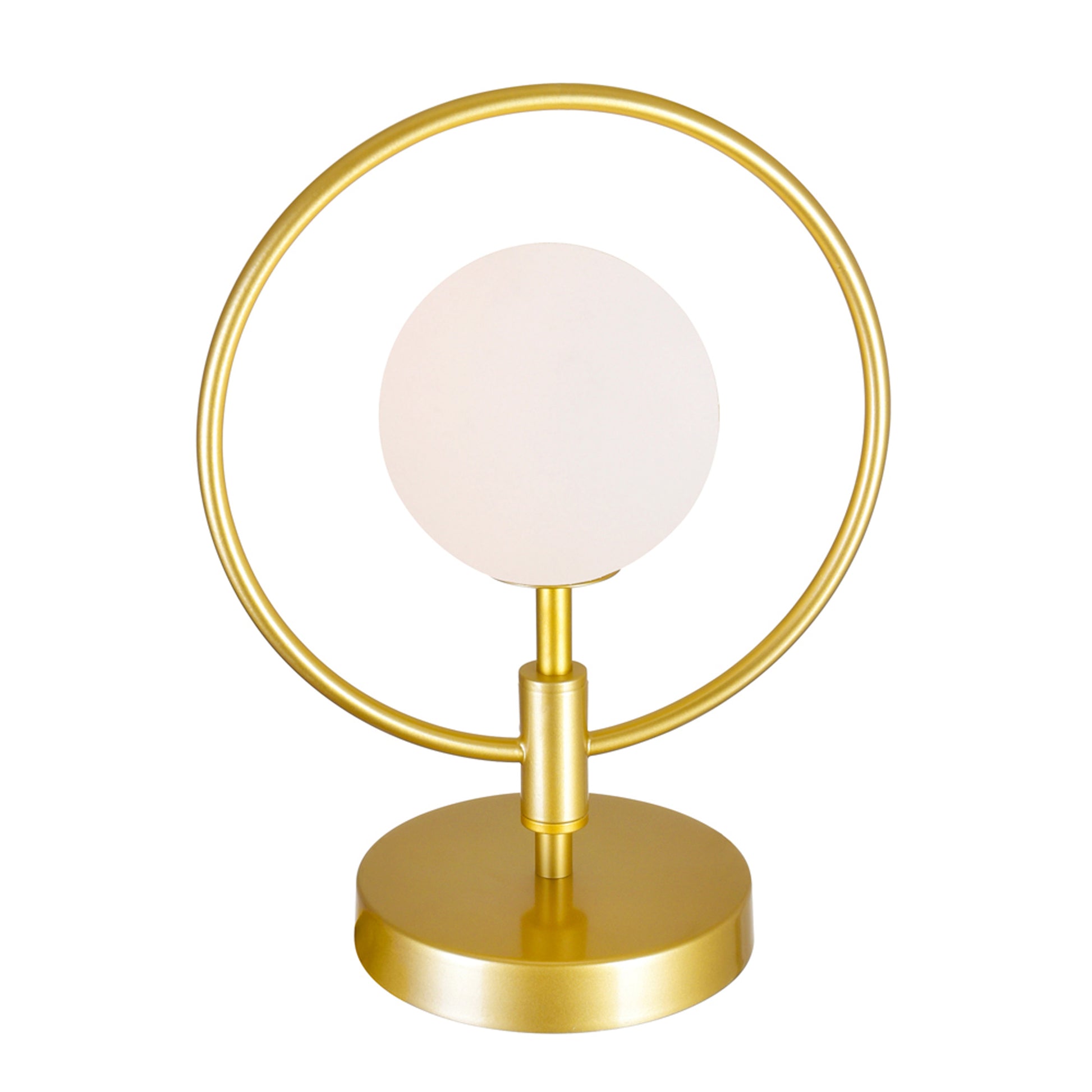 Celeste 1 Light Gold Table Lamp Medallion Gold