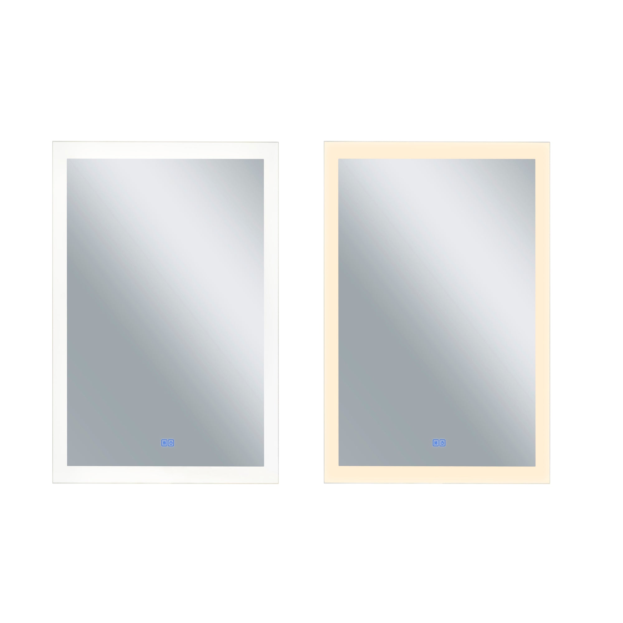 Abigail Mirrors 30x49in LED White Finish