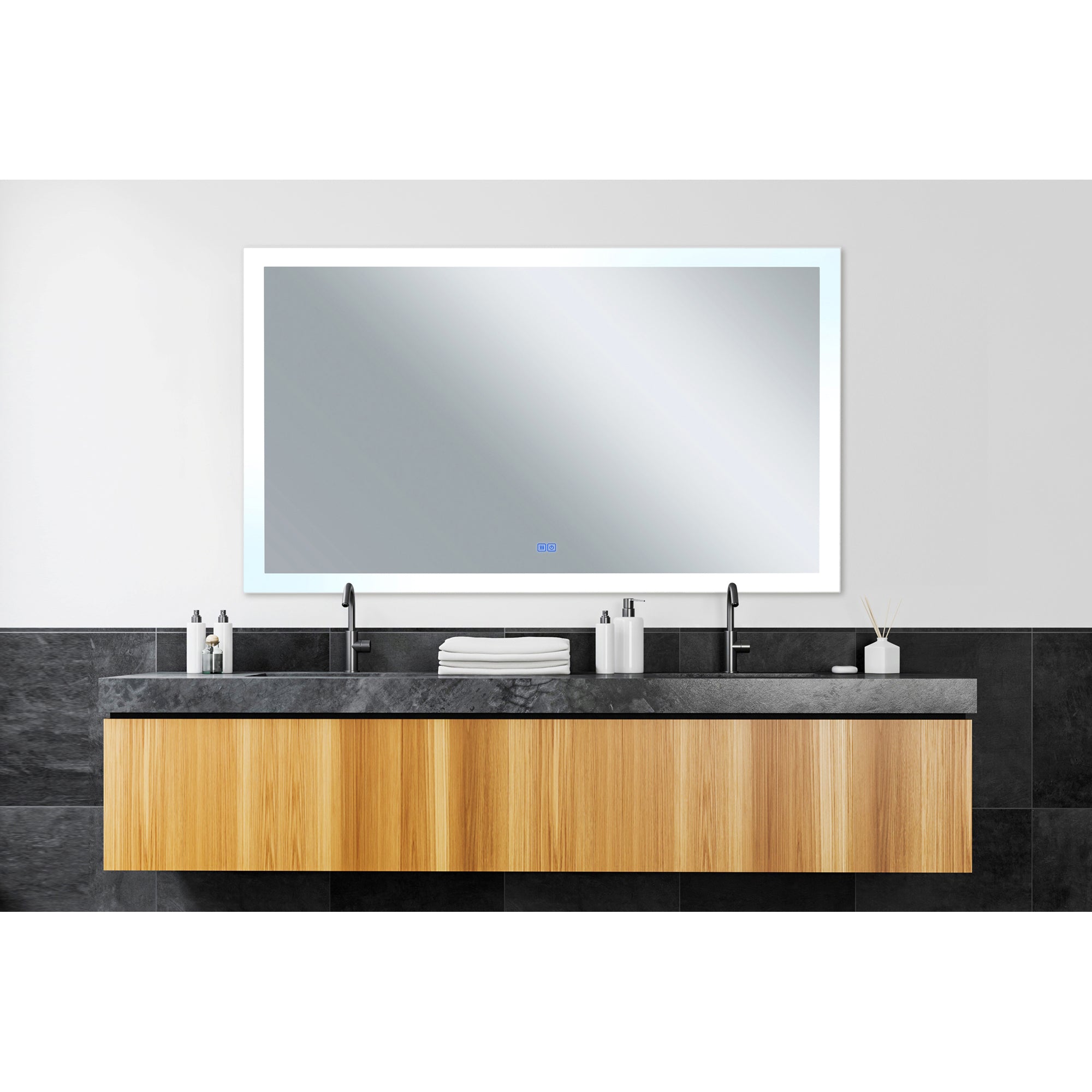 Abigail Mirrors 58x36in White Finish
