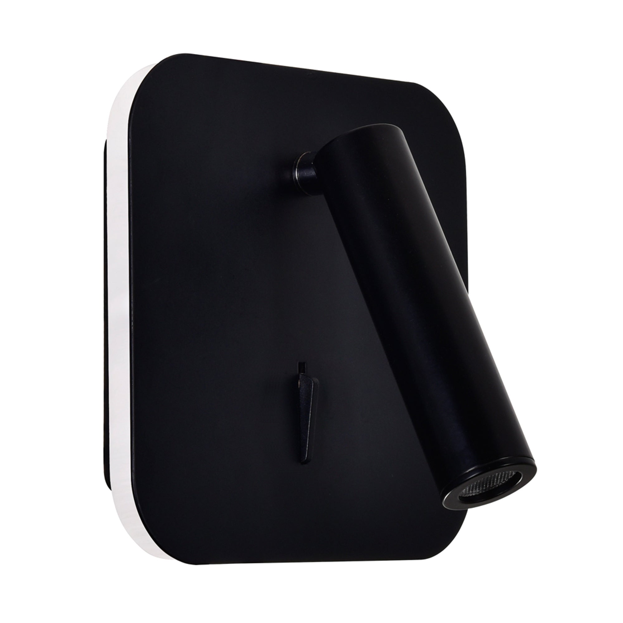 Private Wall Lights Matte Black Adjustable LED