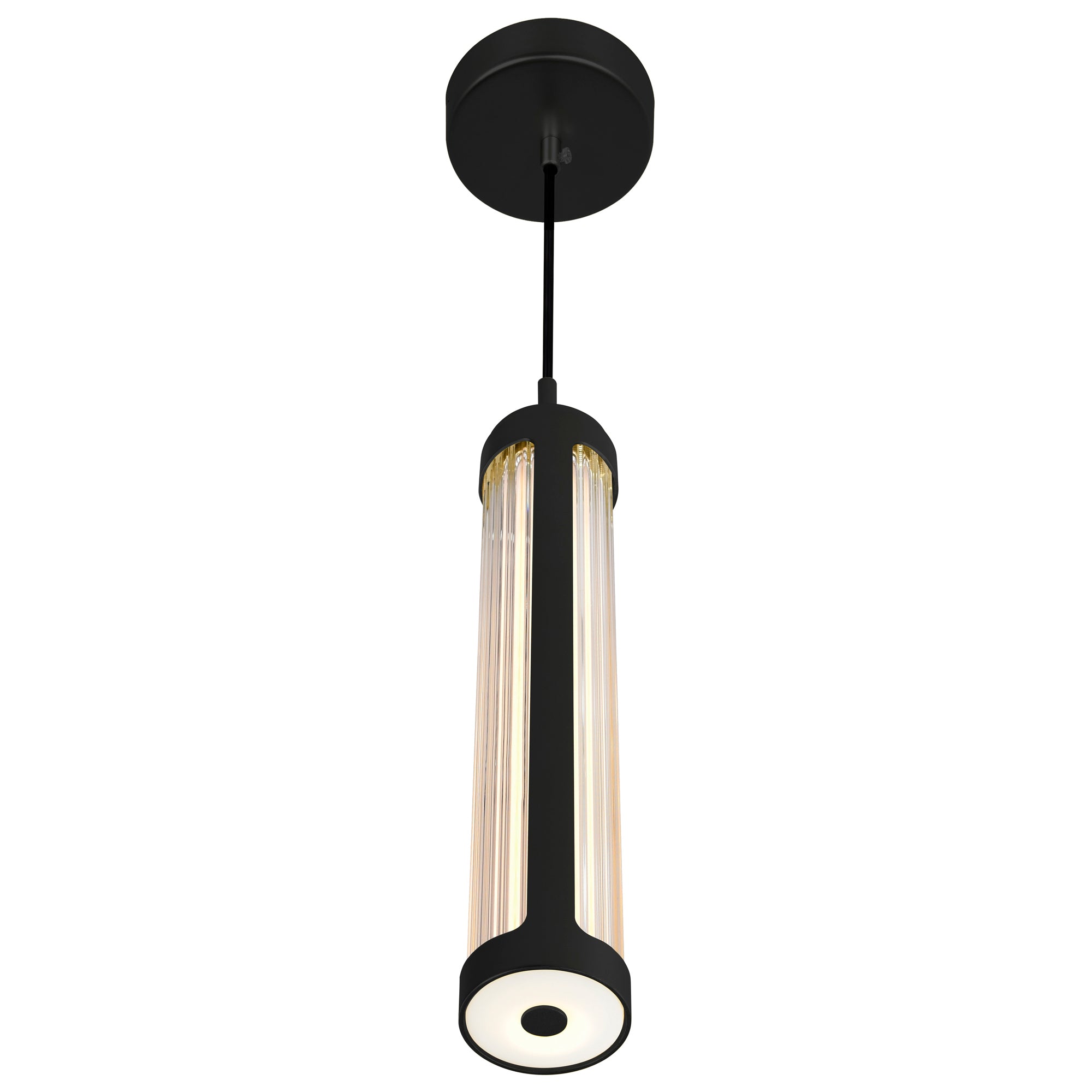 Neva 3in Black Pendant Integrated LED