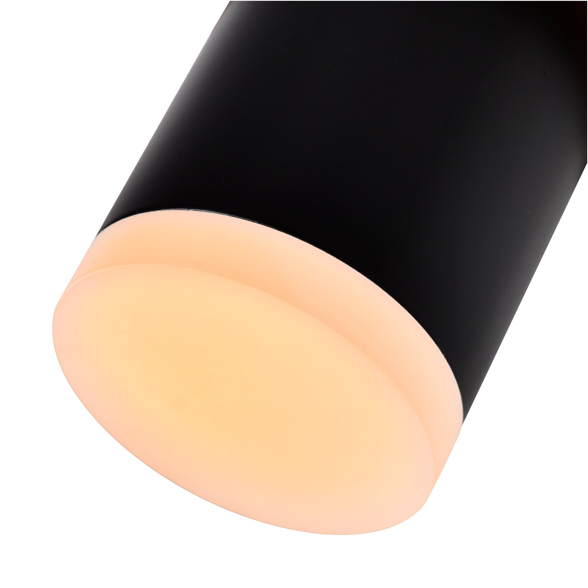 Lena Pendants Black Integrated LED 5 Inch