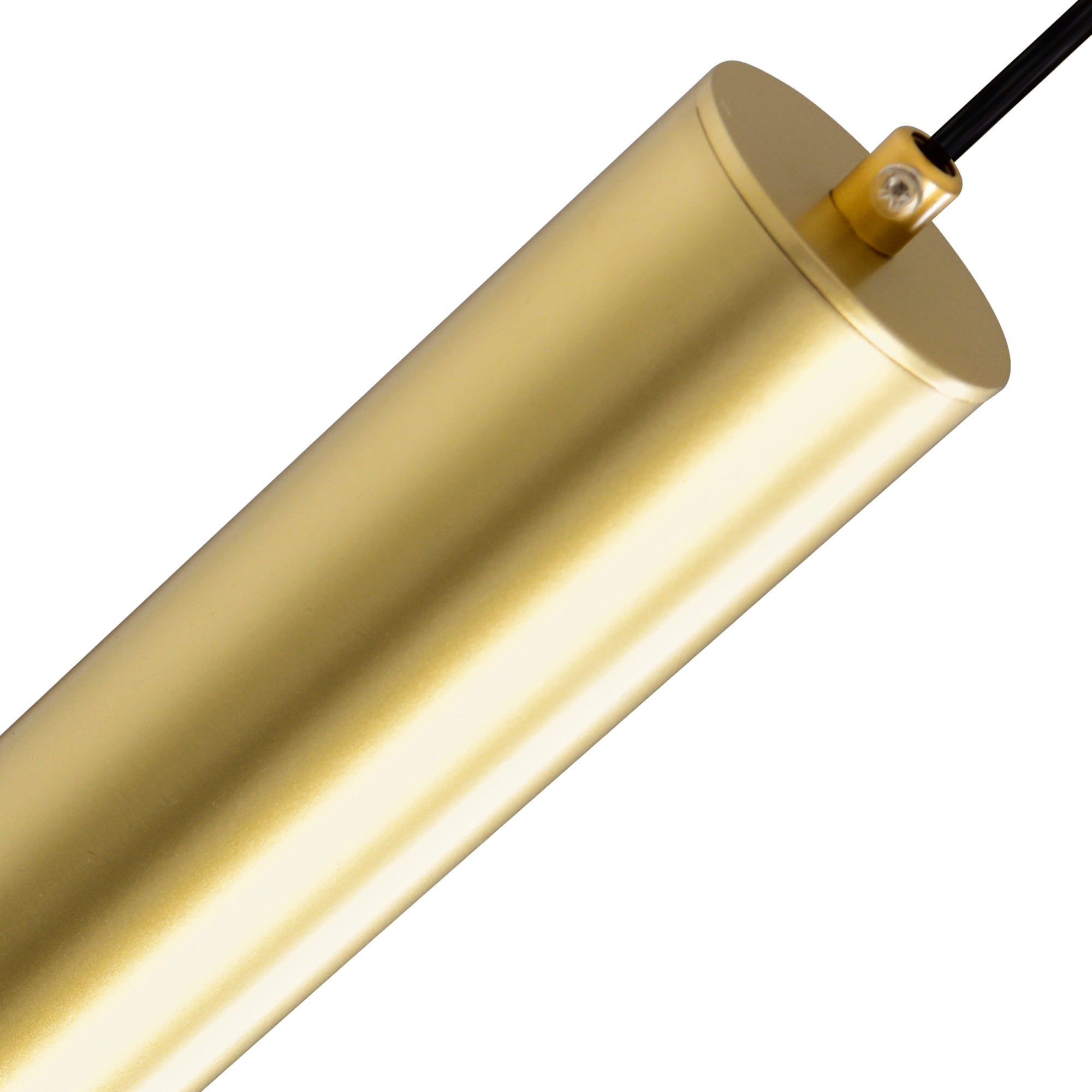 Lena Pendants Satin Gold Integrated LED 5in