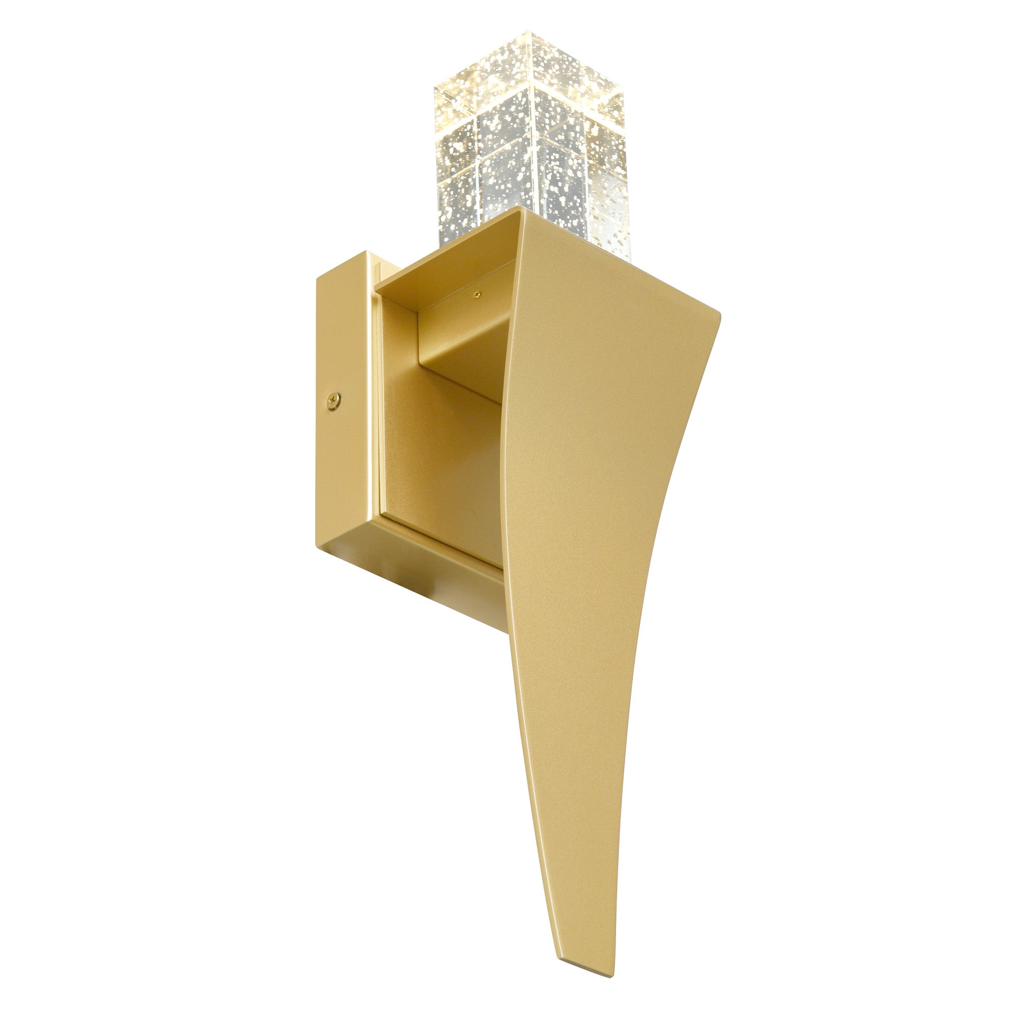 Catania Wall Lights Satin Gold Integrated LED