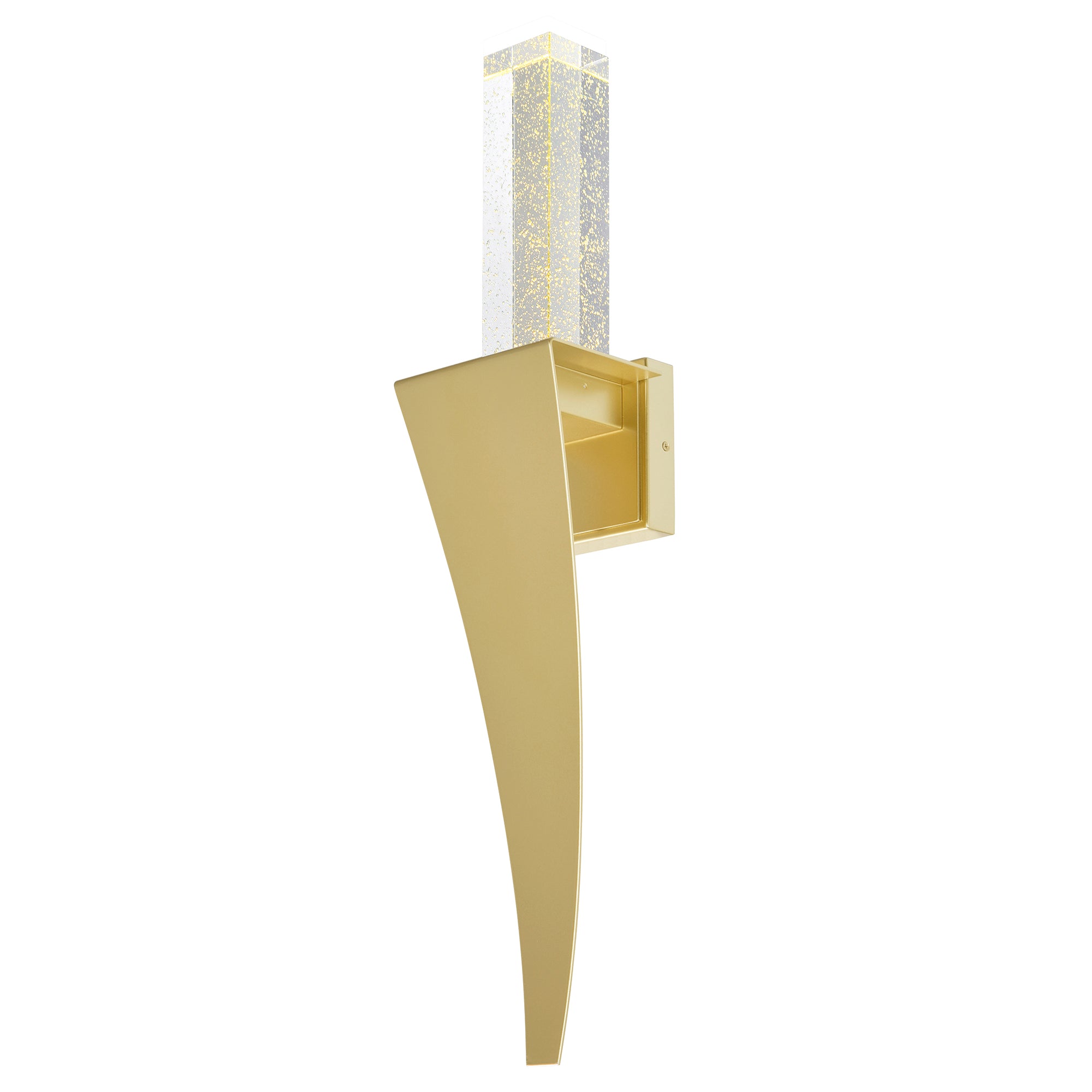 Catania Satin Gold Integrated LED Wall Light