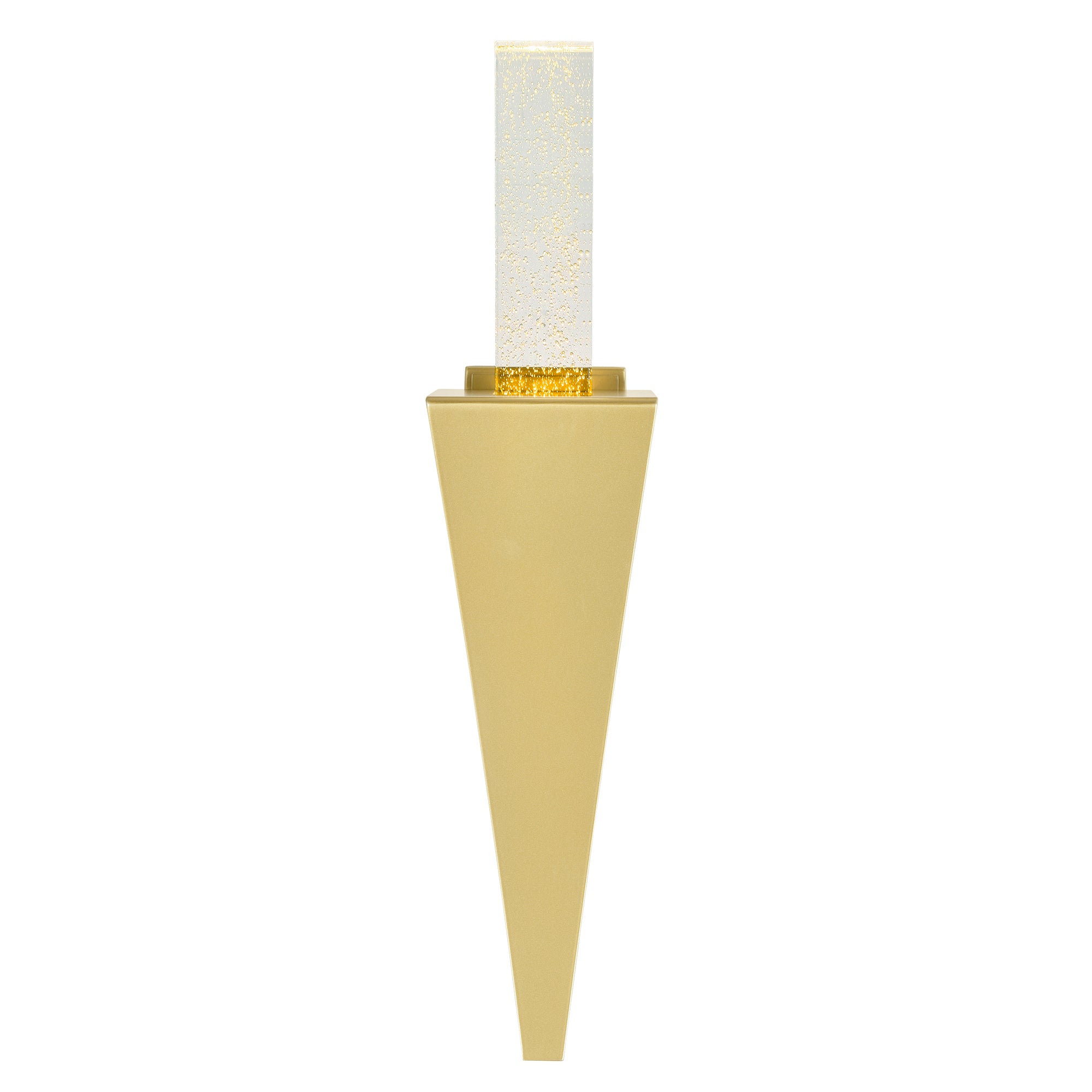 Catania Satin Gold Integrated LED Wall Light