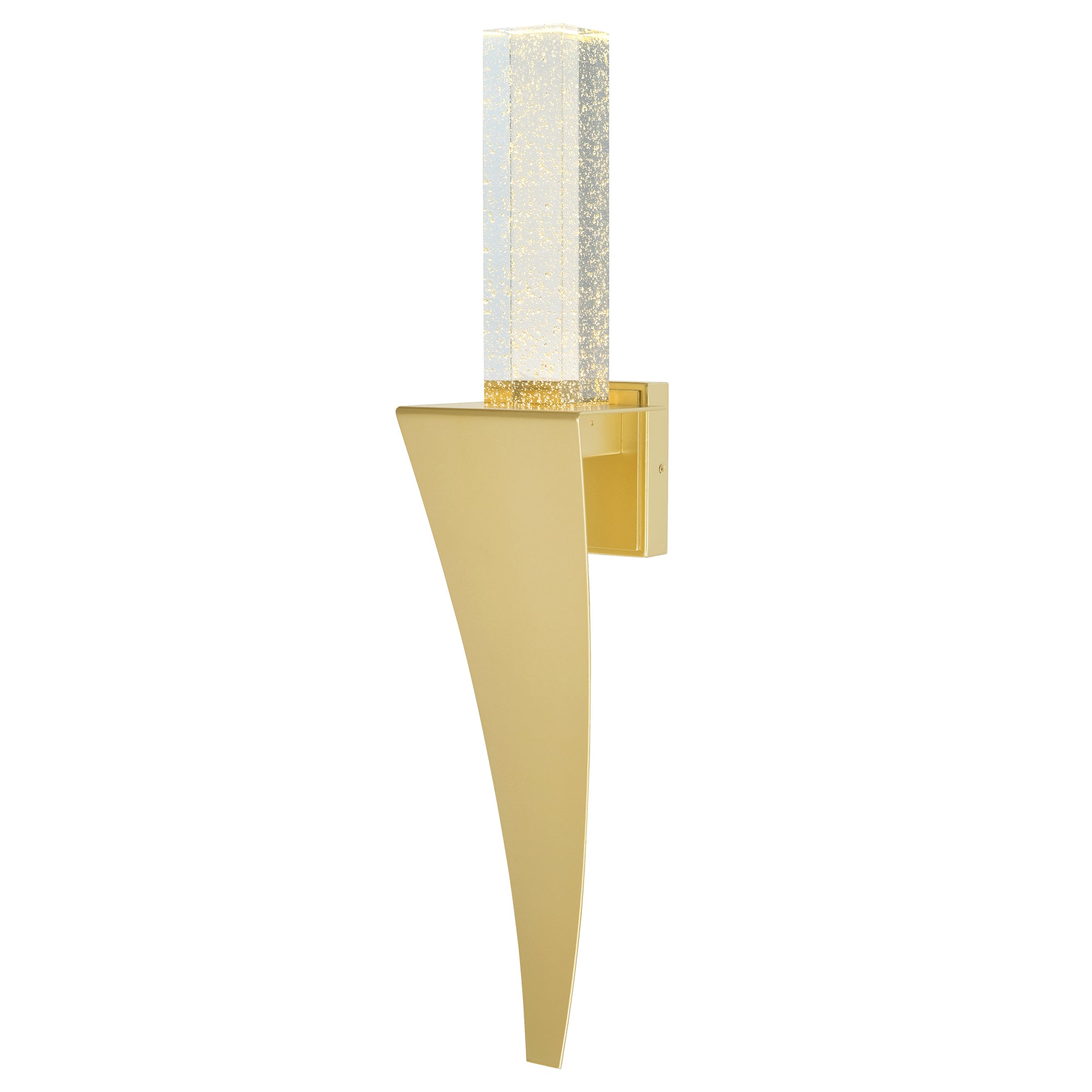 Catania Satin Gold Integrated LED Wall Light