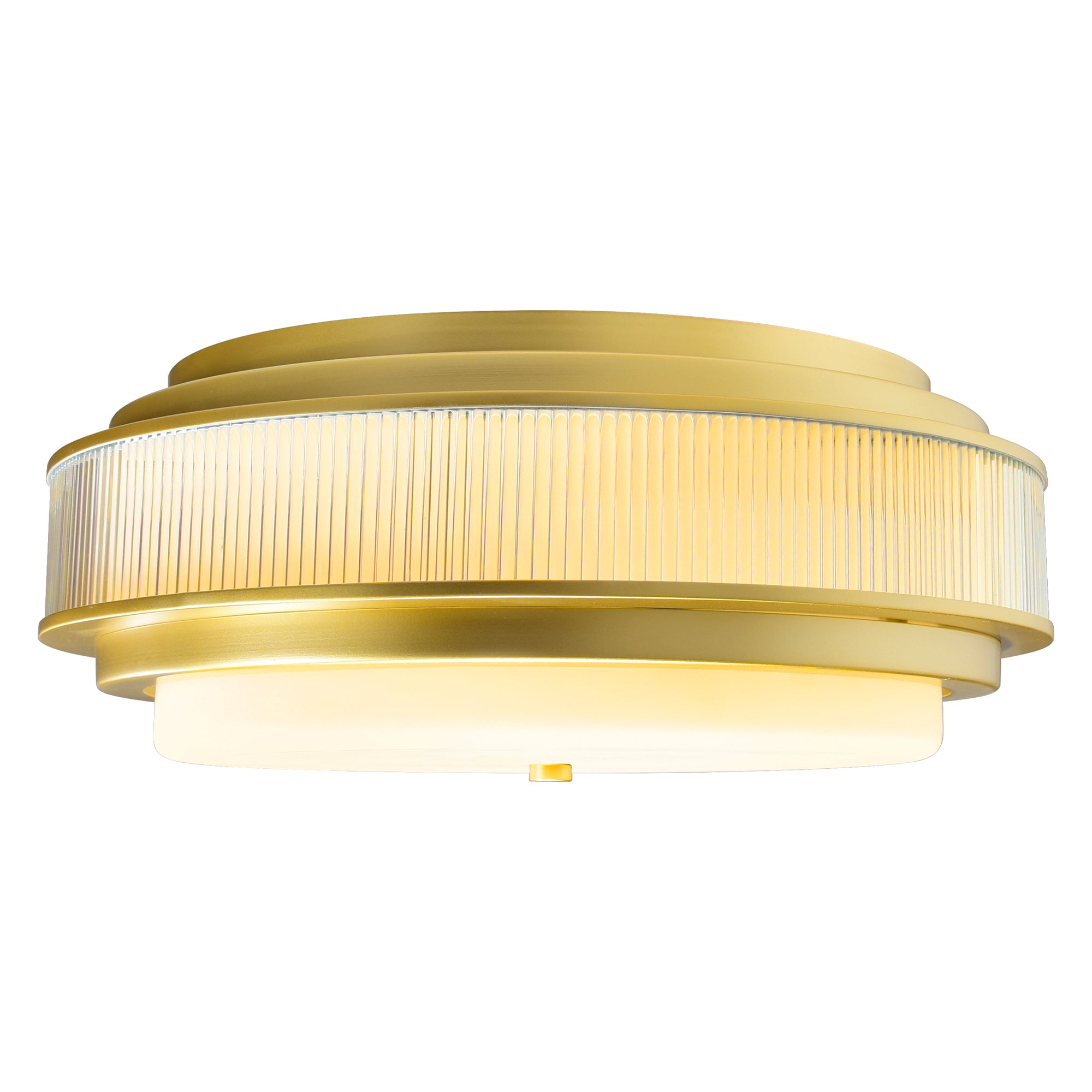 Valdivia Satin Gold 4 Light Flush Mounts