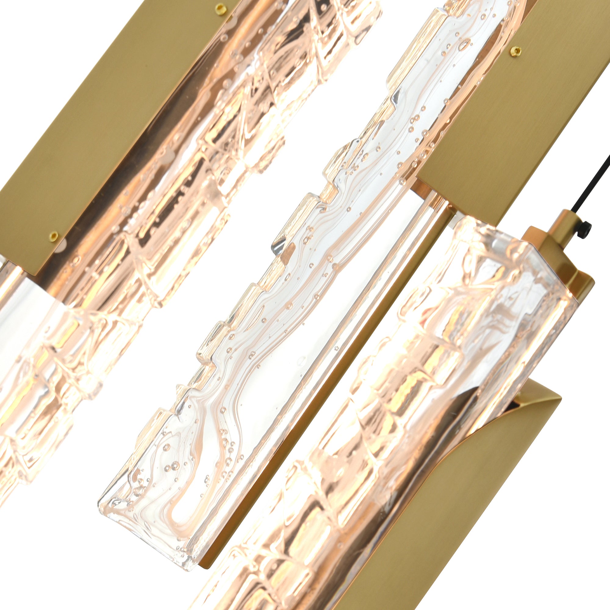 Valira Pendants Brass Integrated LED 12in