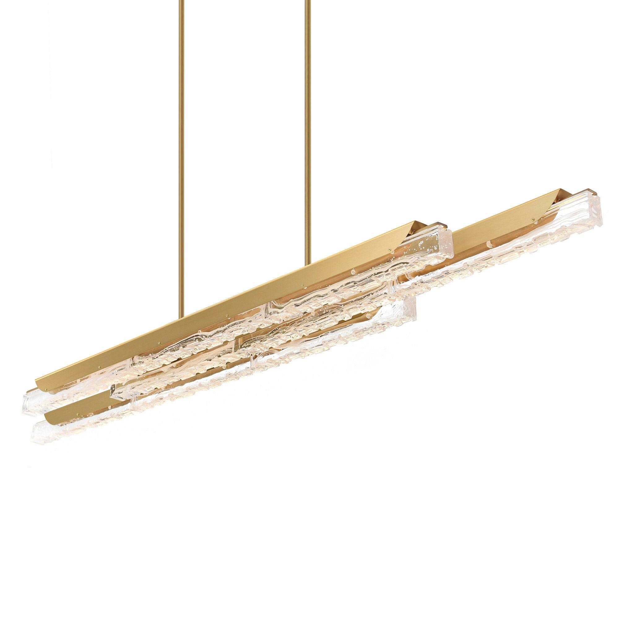 Valira Chandeliers Brass Integrated LED