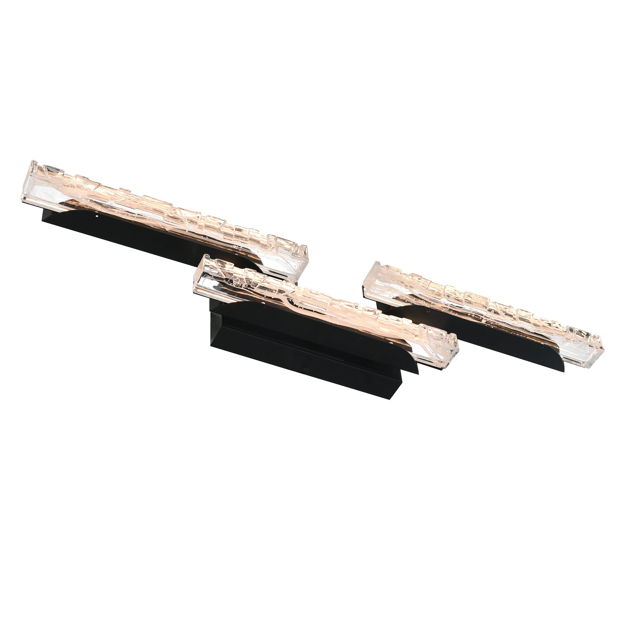 Valira Vanity Lights Black LED 35.5 Inch
